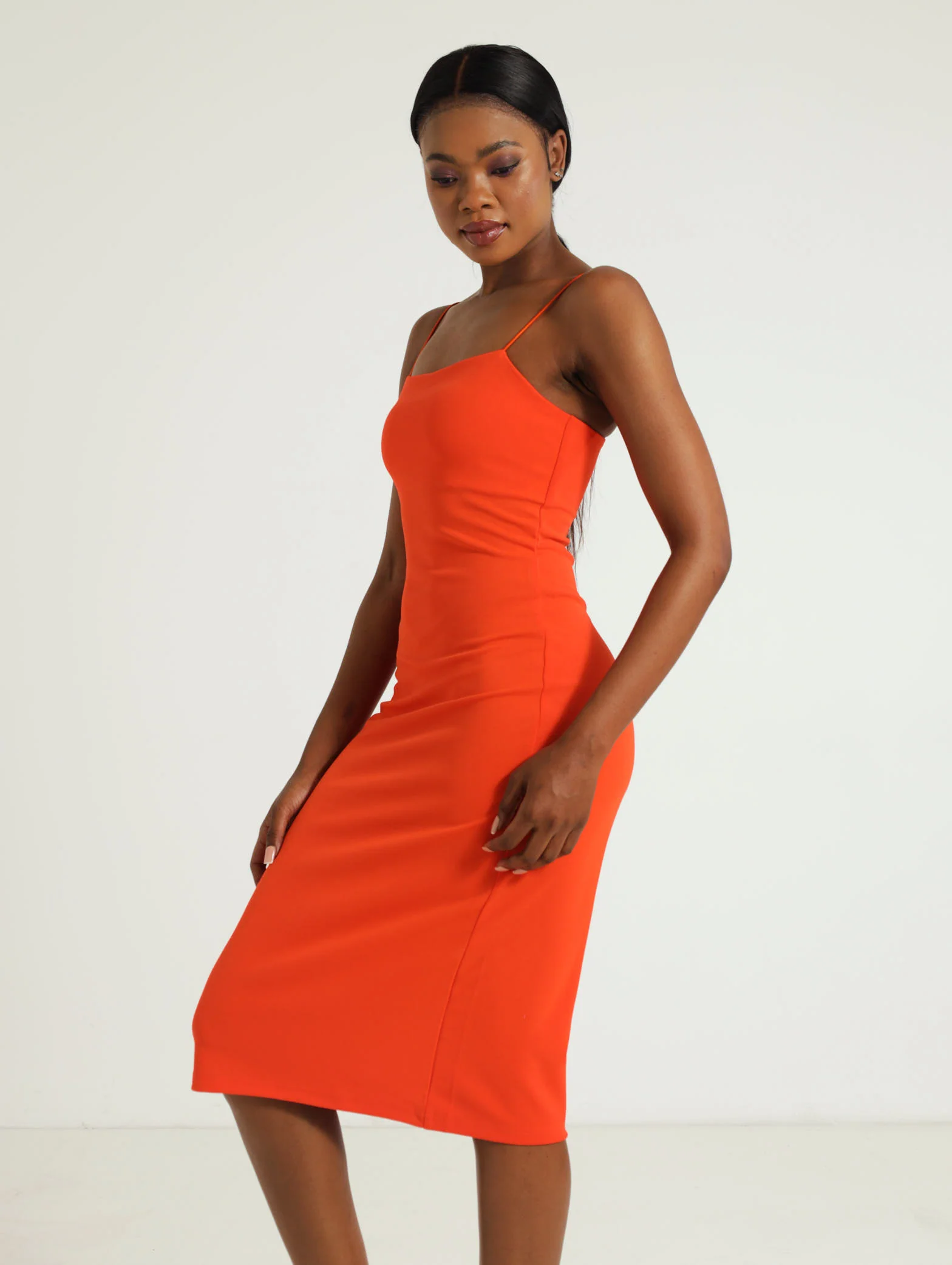 Strappy Fitted Tube Dress - Image 2