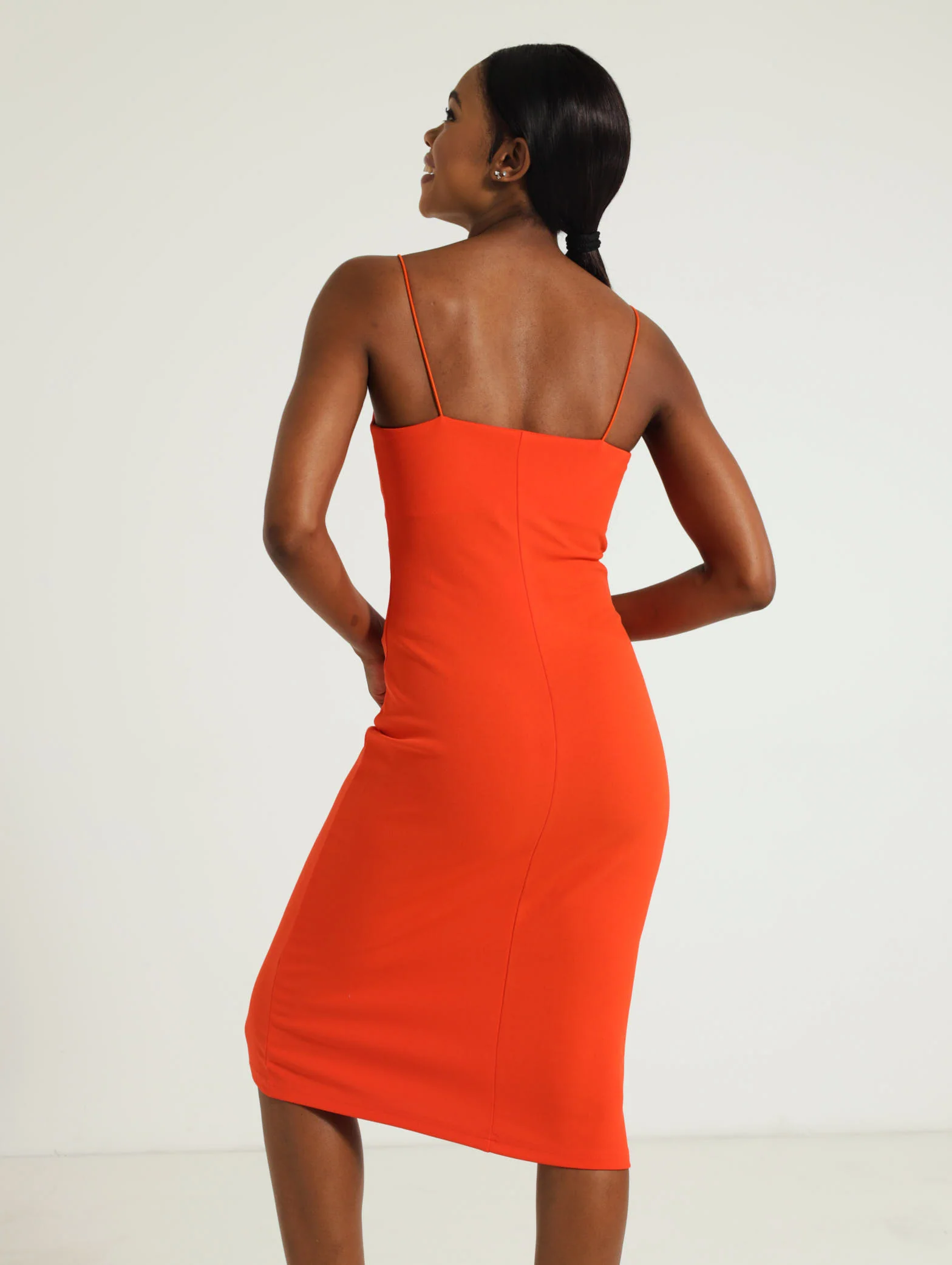 Strappy Fitted Tube Dress - Image 3