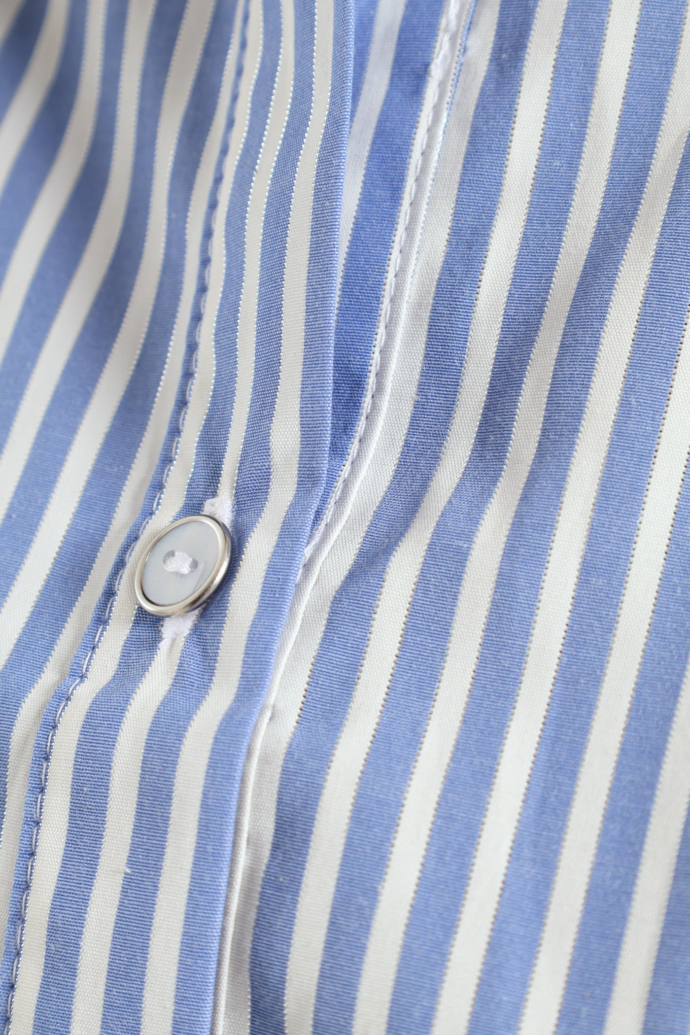 Stripe Fancy Button Shirt - Multi - Image 3