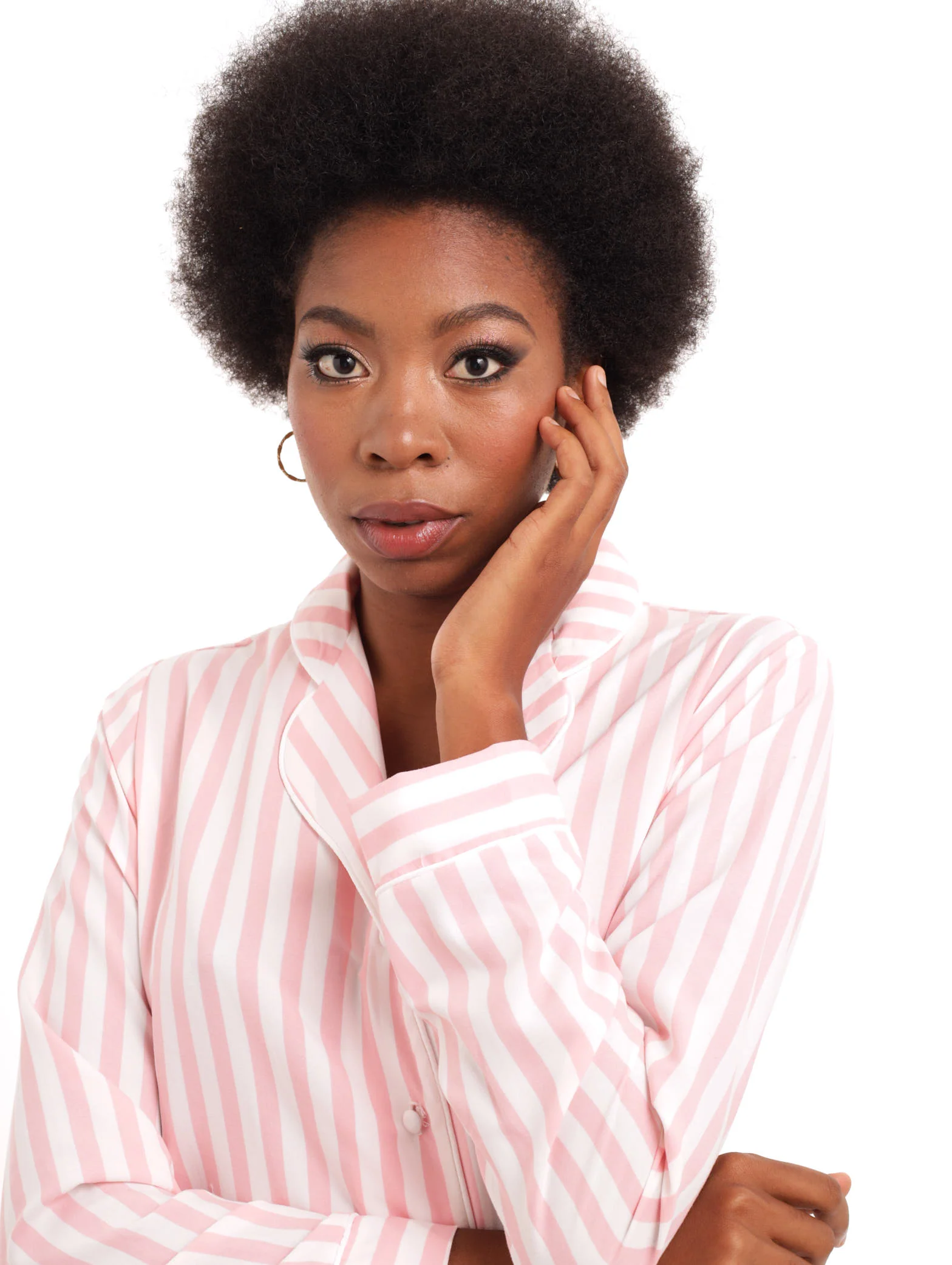Stripe Sleepshirt - Pink - Image 4