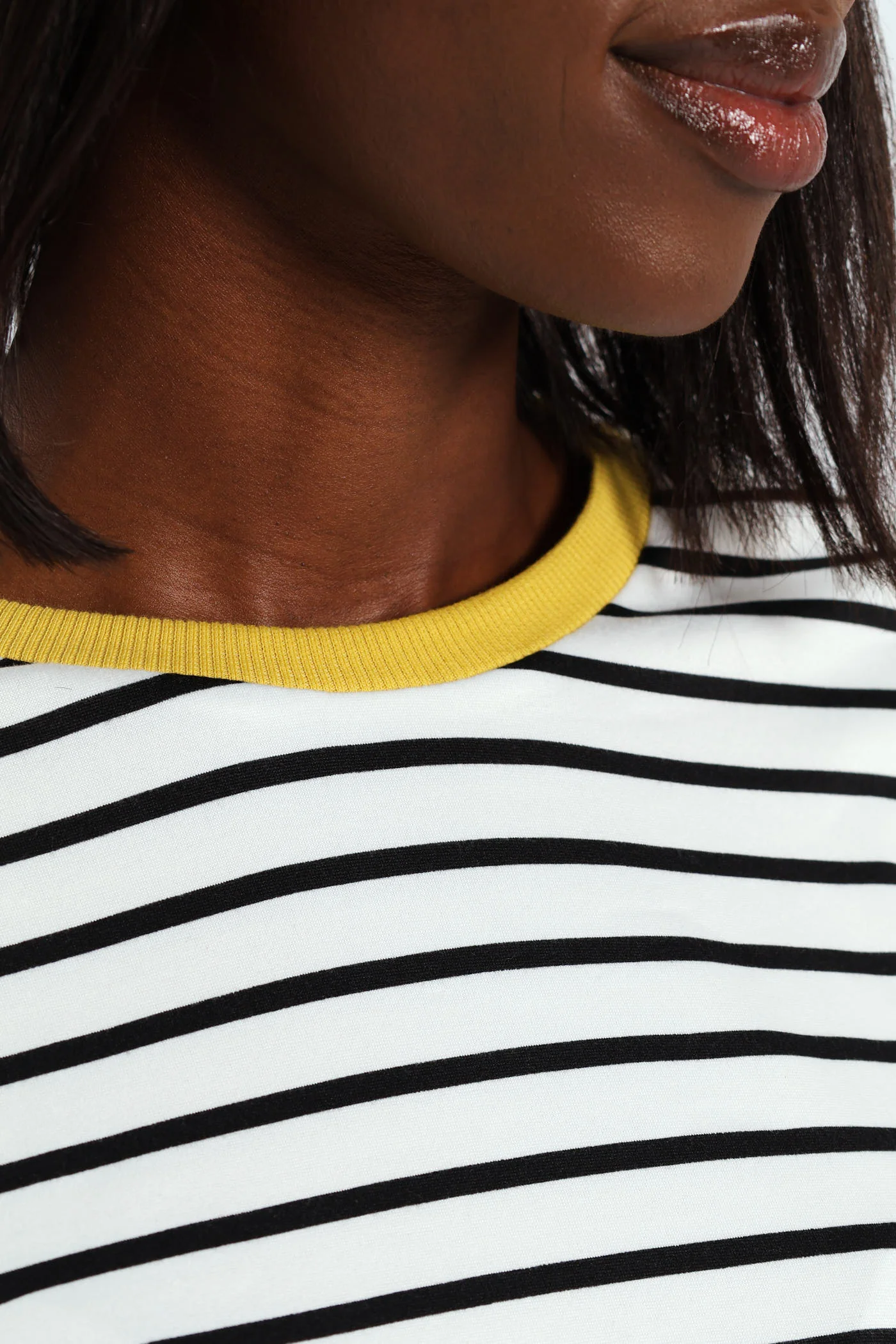 Stripe Tee - Black/White - Image 4