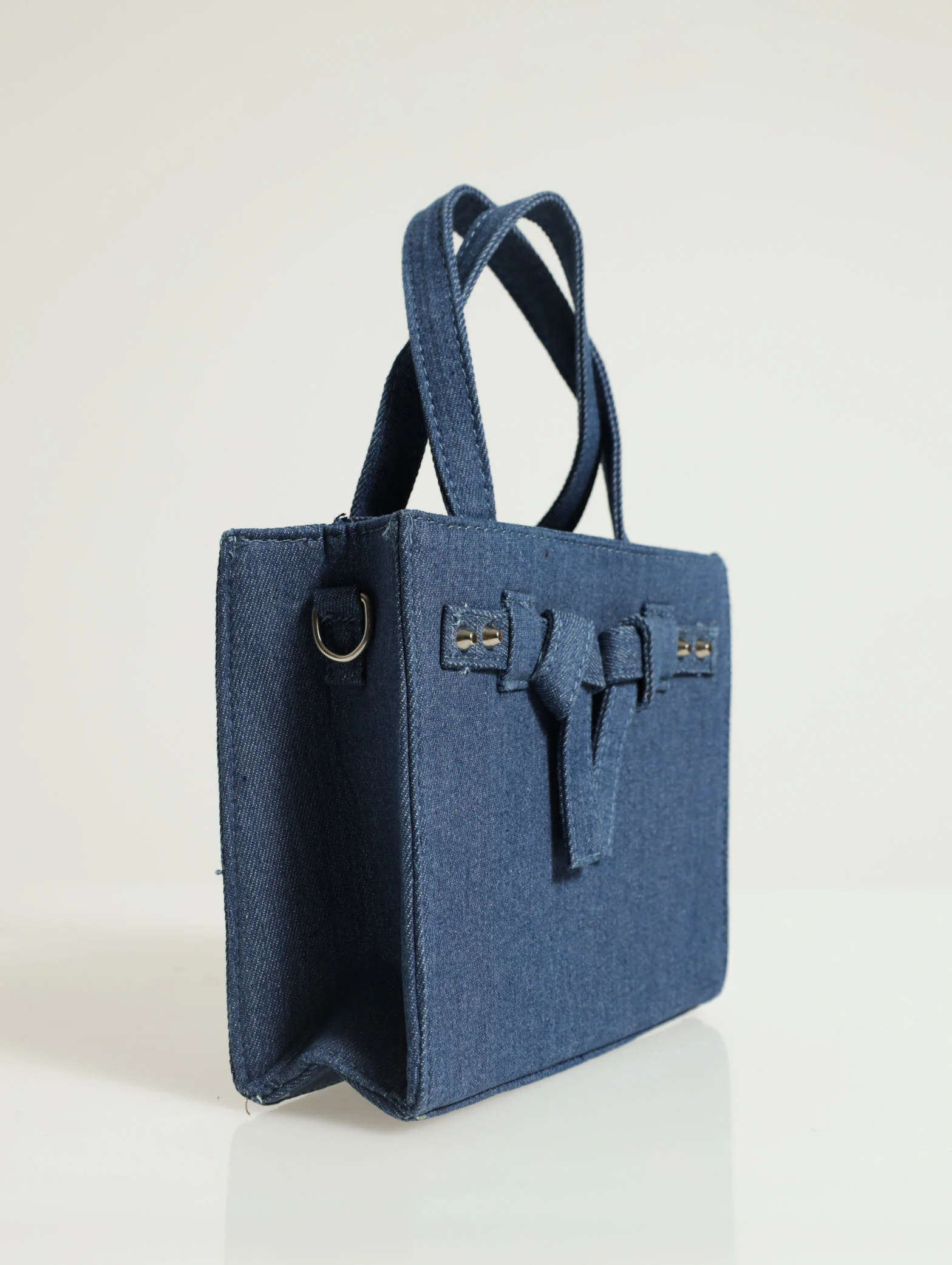 Stud Detail Tote With Chunky Chain Strap - Image 2