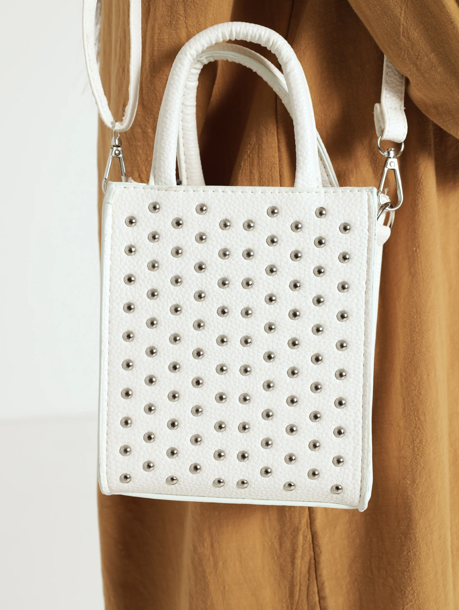 Studded Cellphone Satchel