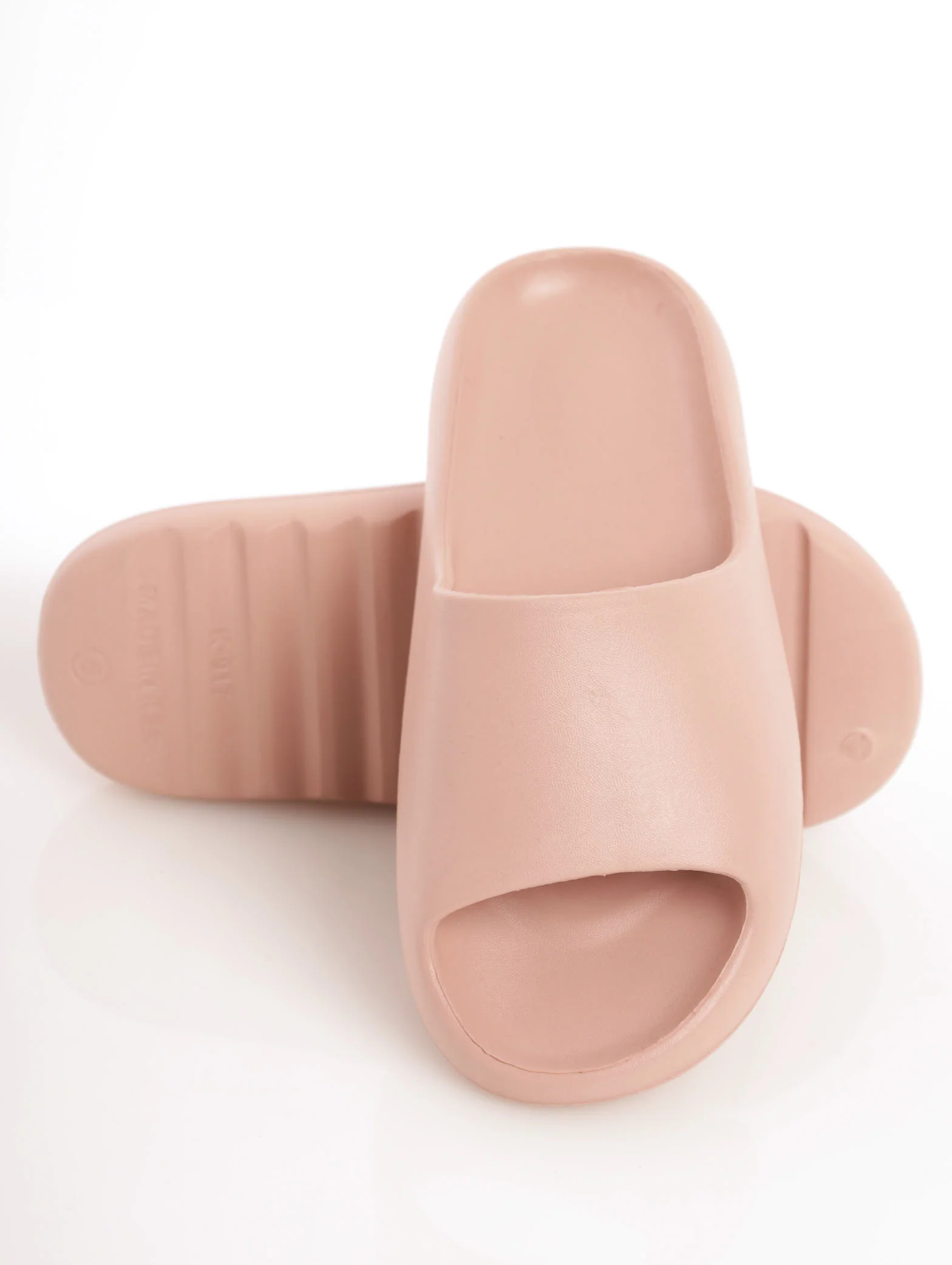Summer Slide Sandal -  Blush