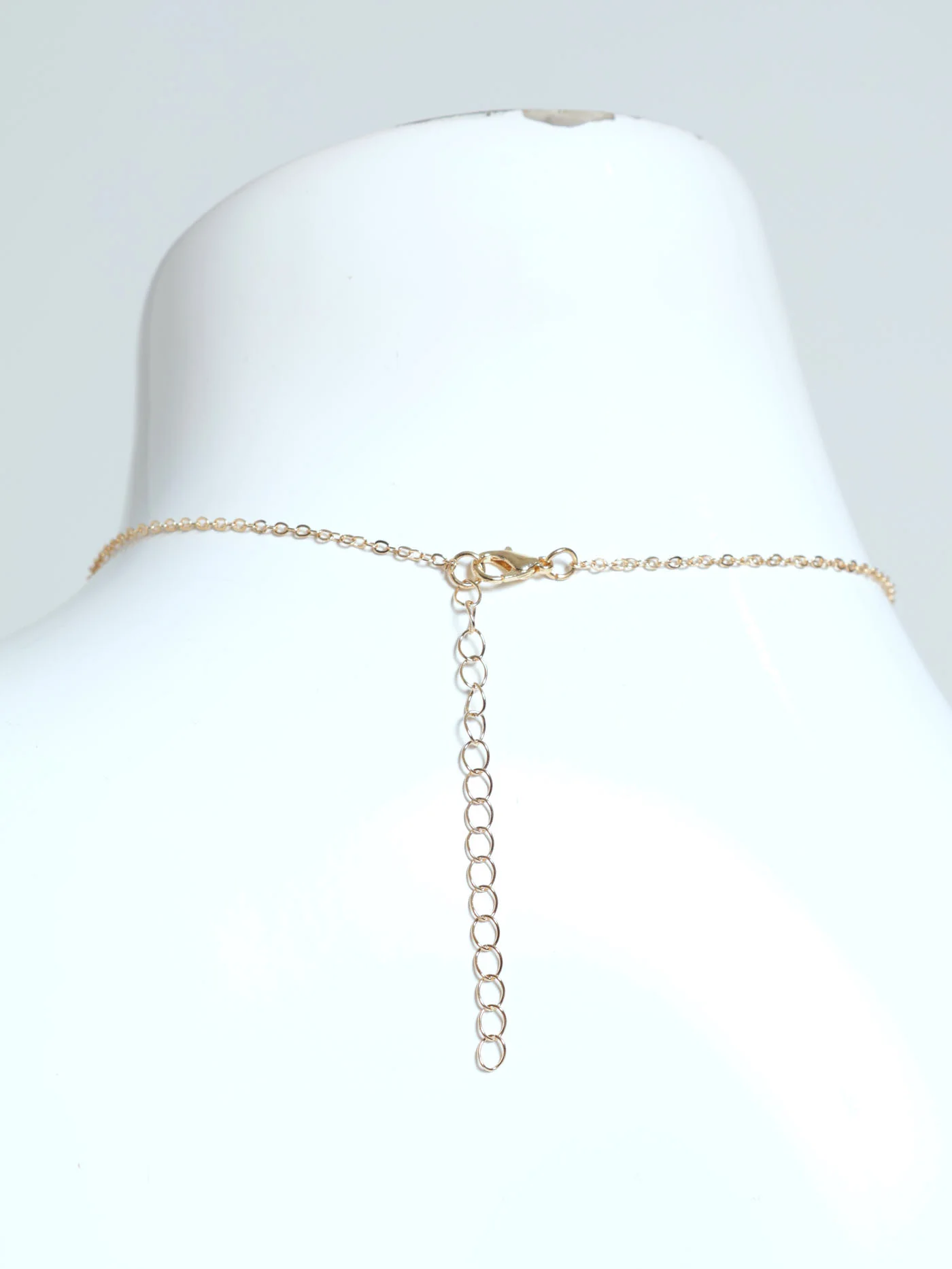 Teardrop Necklace - Gold - Image 3