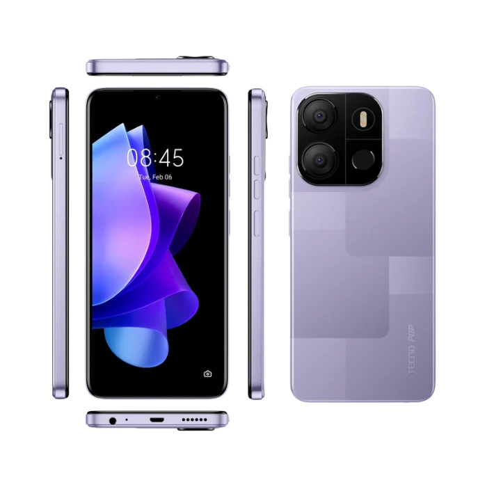 POP 7 64GB Dual Sim Purple Cellphone Vodacom - Image 3