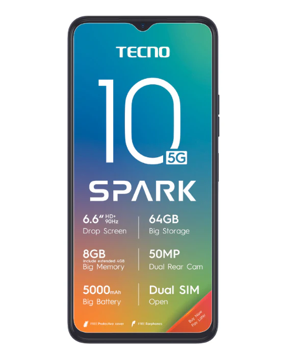 Spark 10 5G Dual Sim 64GB Vodacom - Image 2