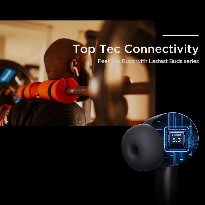 Tecno Tws Earbuds Buds 3 White - Image 6