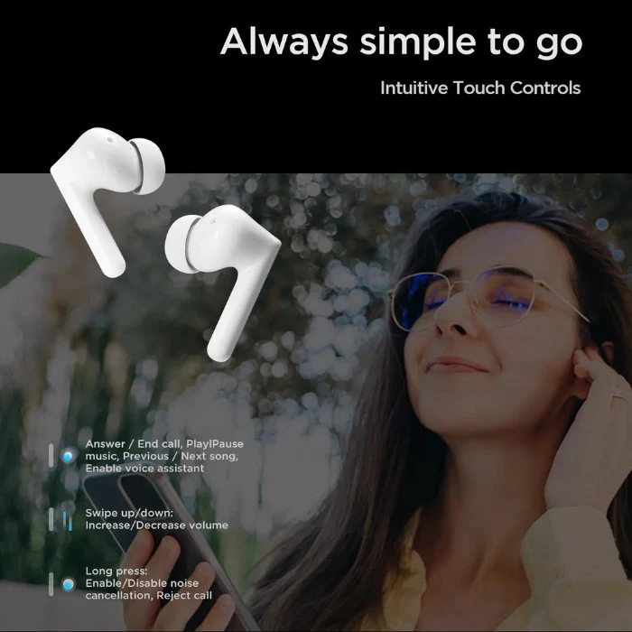 Tecno Tws Earbuds Buds 3 White - Image 7