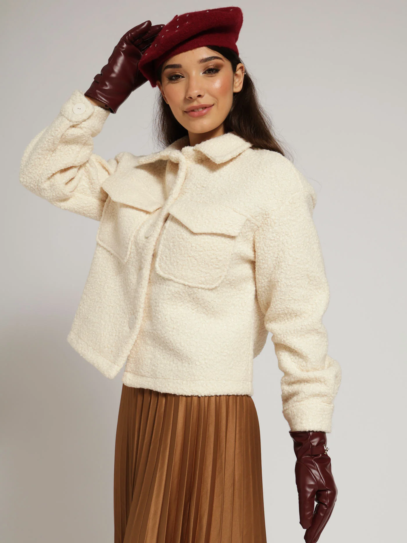 Teddy Shacket - Cream - Image 2