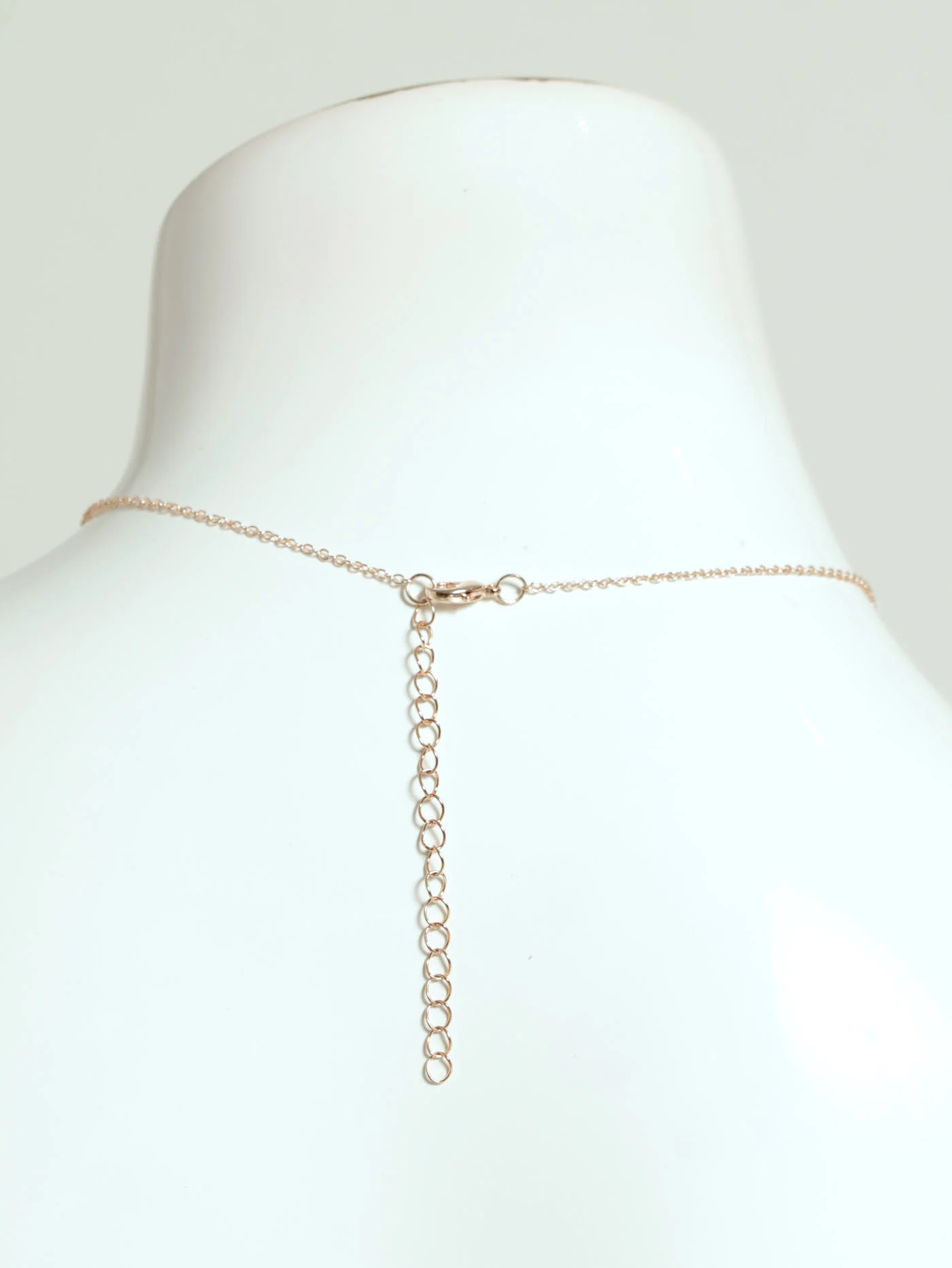 Textured Butterfly Pendant & Matching Earrings - Rose Gold - Image 4