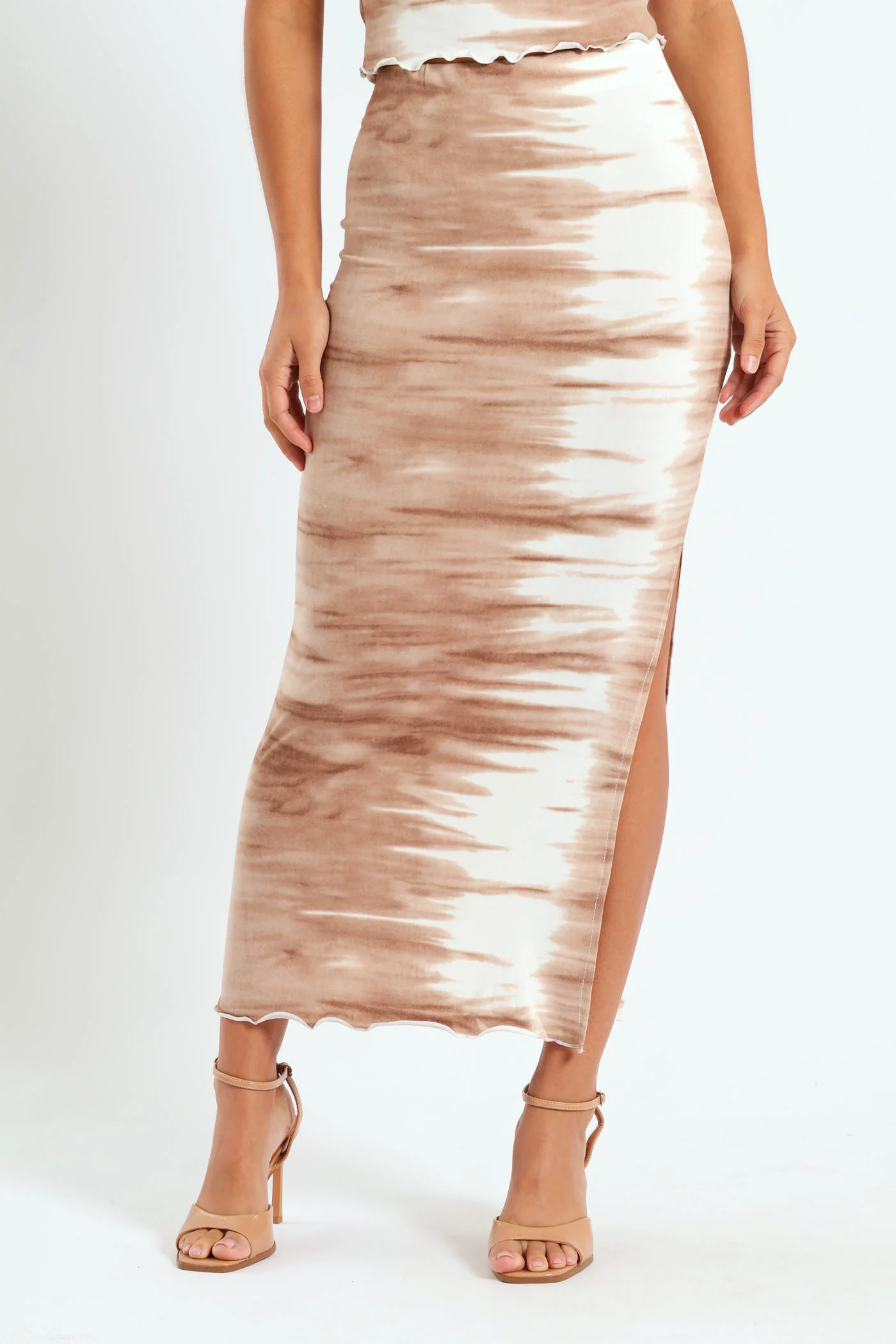 Tie Dye Maxi Skirt - Multi