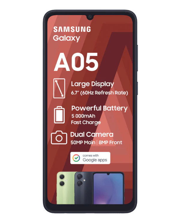 Galaxy A05 64GB Dual Sim Green Cellphone Telkom