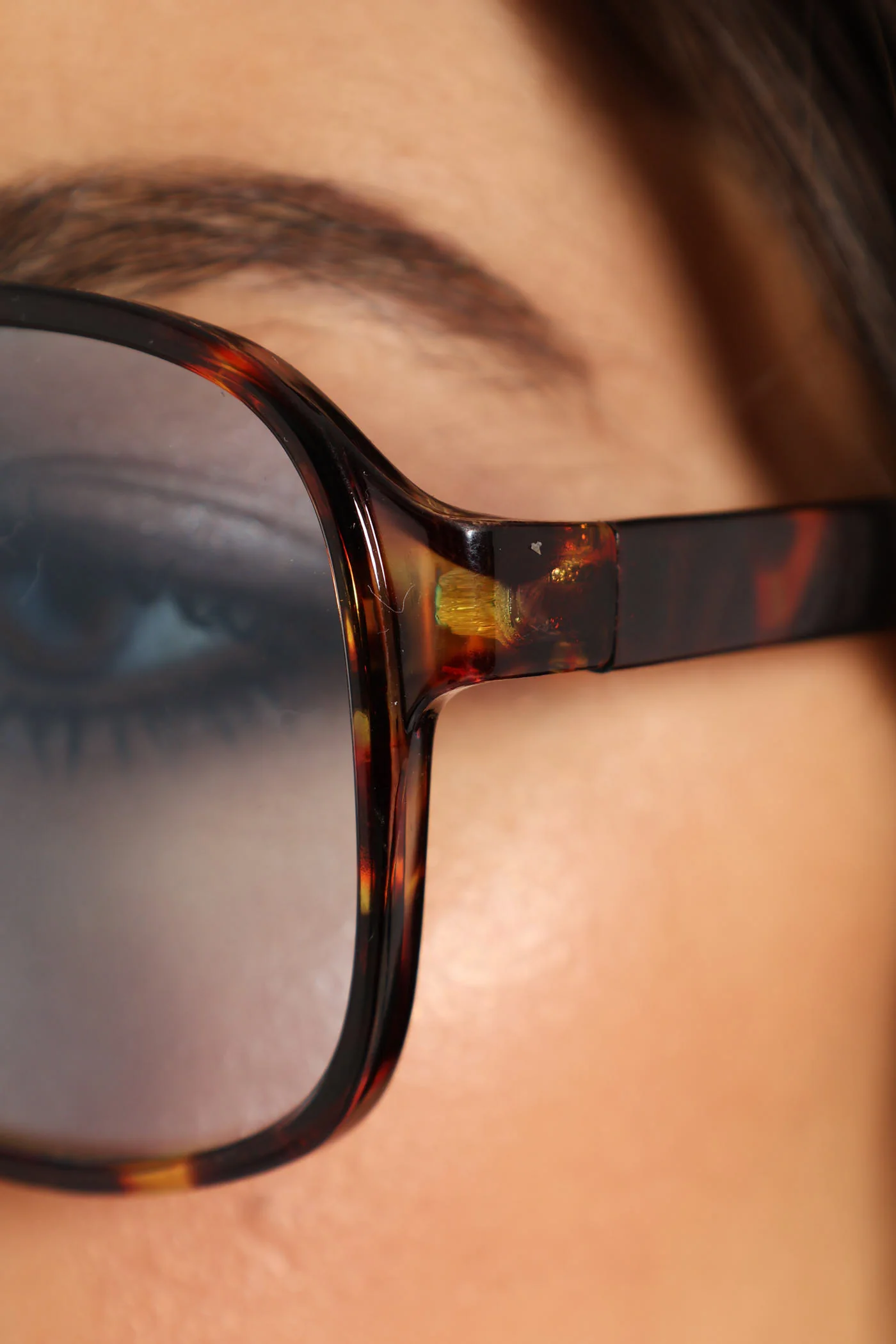 Tortoise Retro Beam Sunglasses - Multi - Image 3