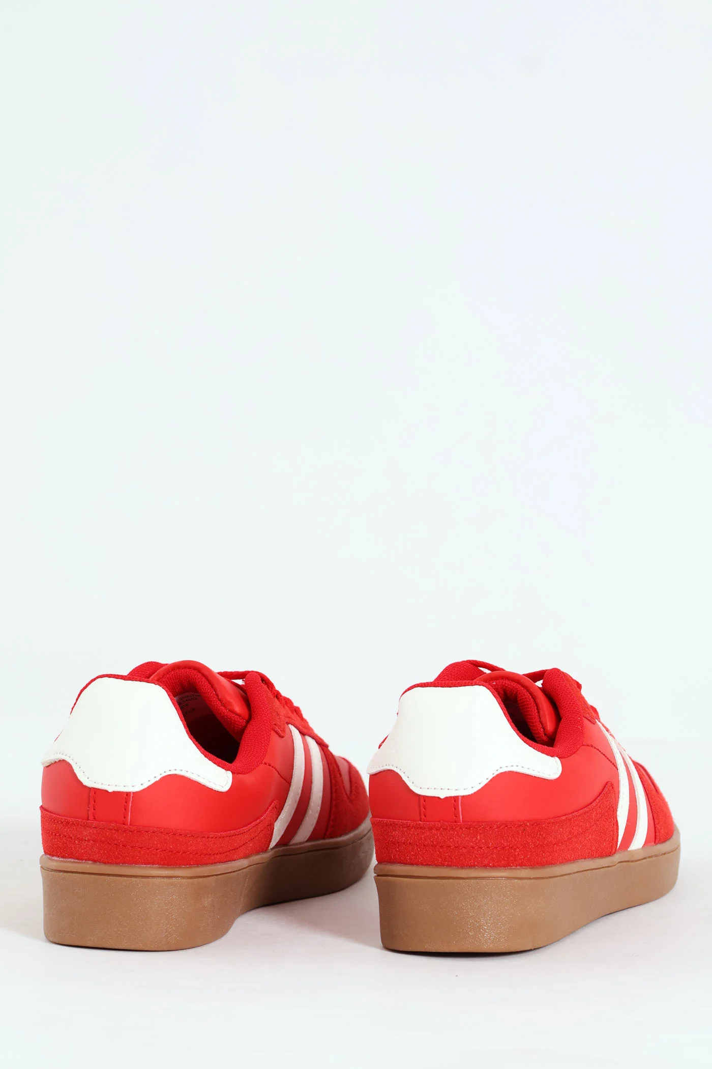 Trendy Retro Trainers - Red - Image 4