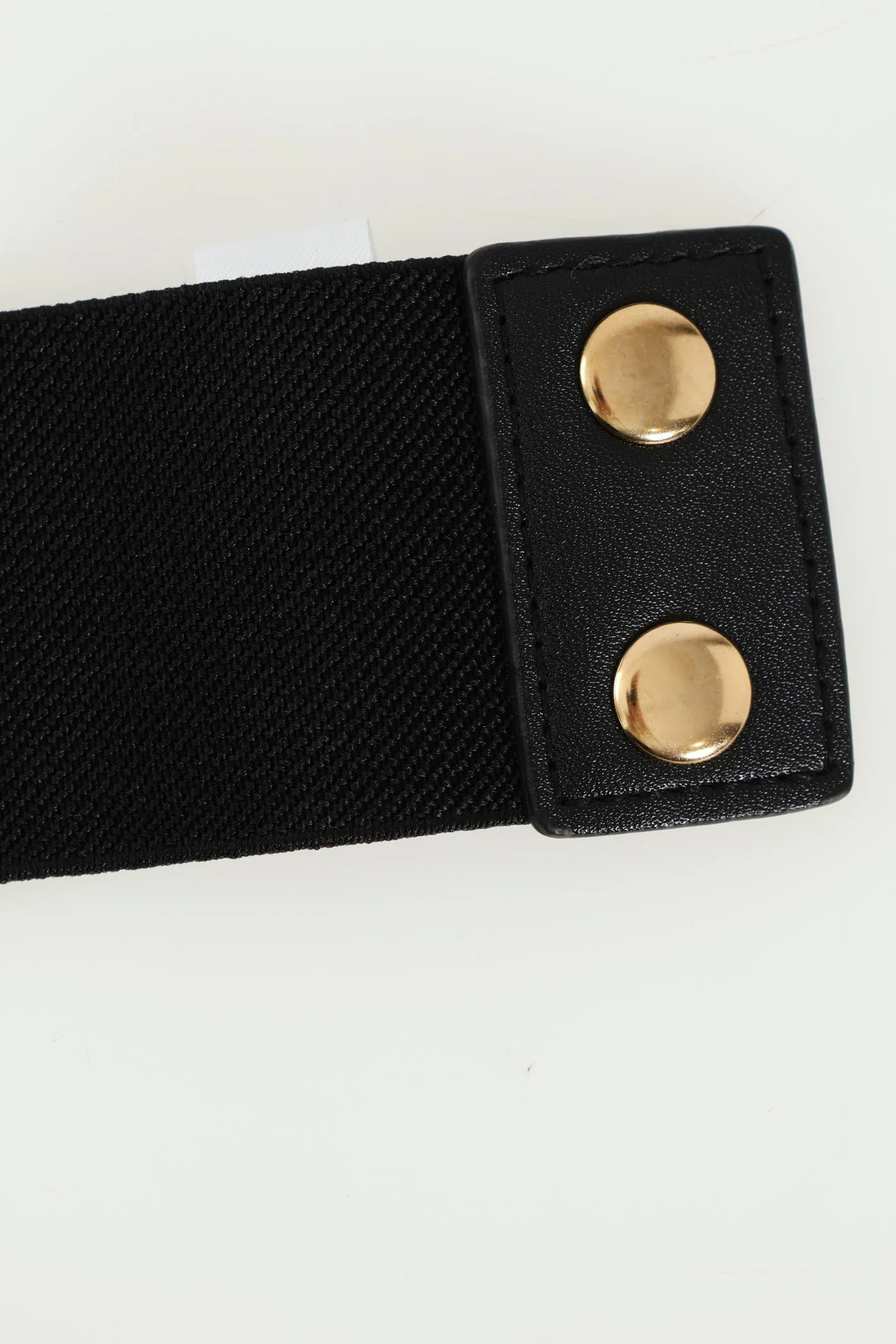 Triple Ripple Connected Waisted Belt - Black - Image 4