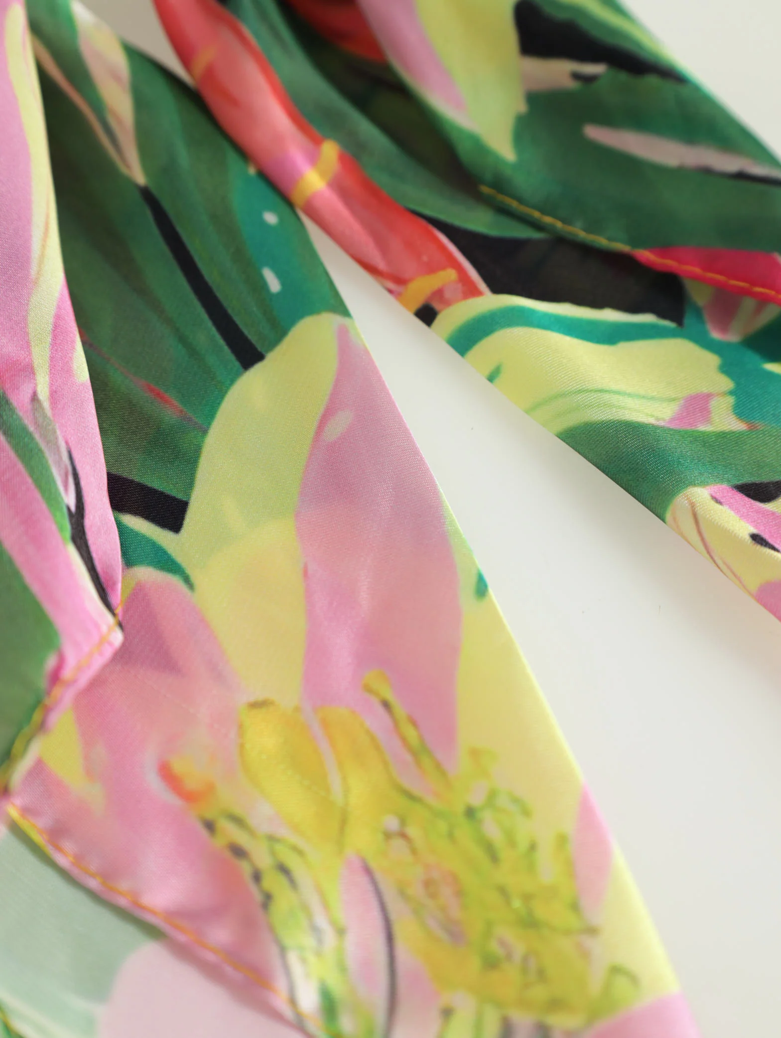 Tropical Printed Scarf - Image 2