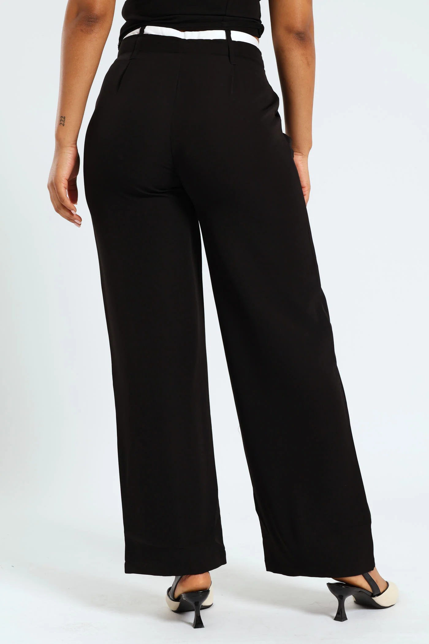Tuxedo Pants - Black - Image 3