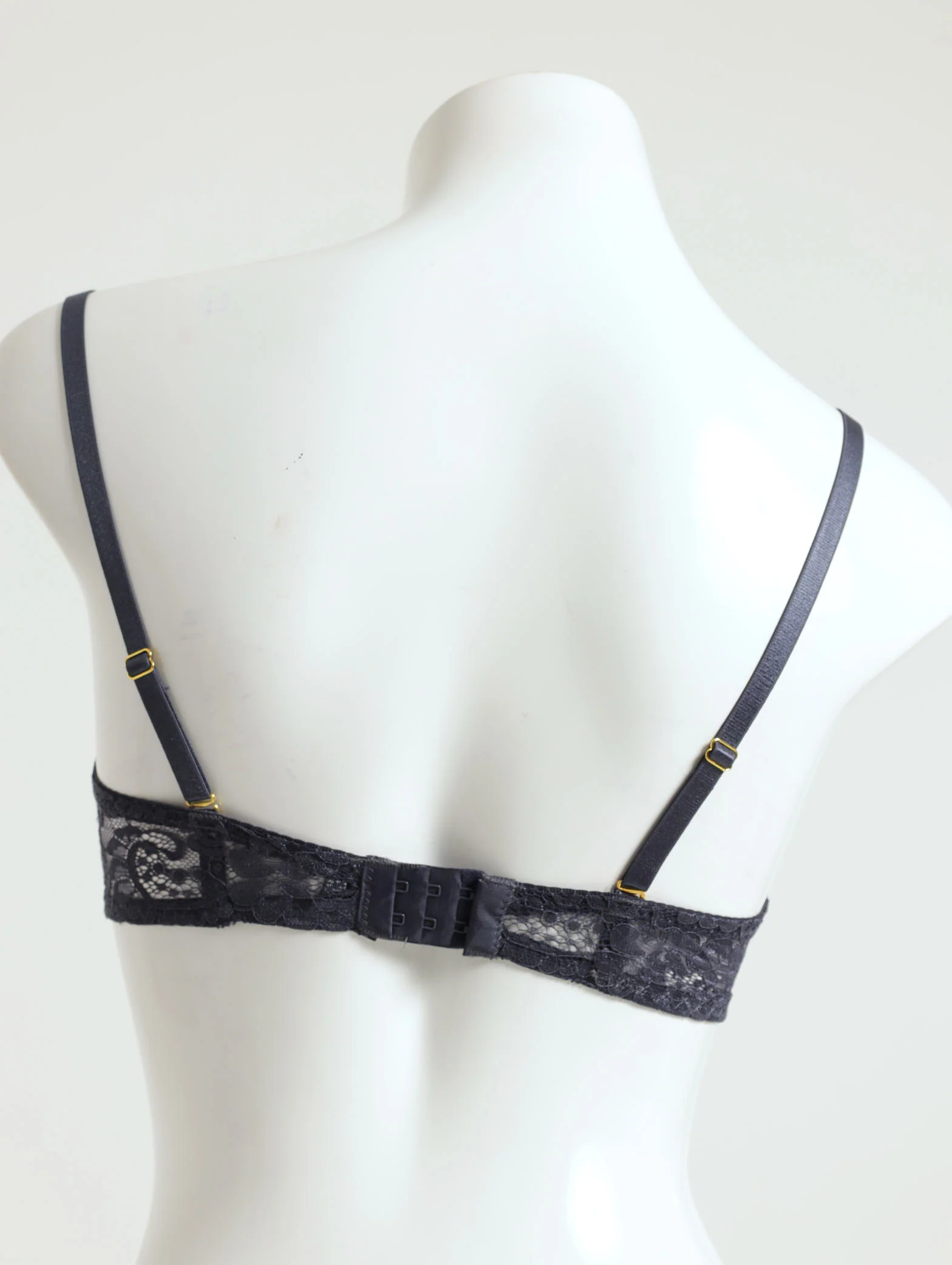 Twin Pack Balconette Bra - Blue/Grey - Image 3