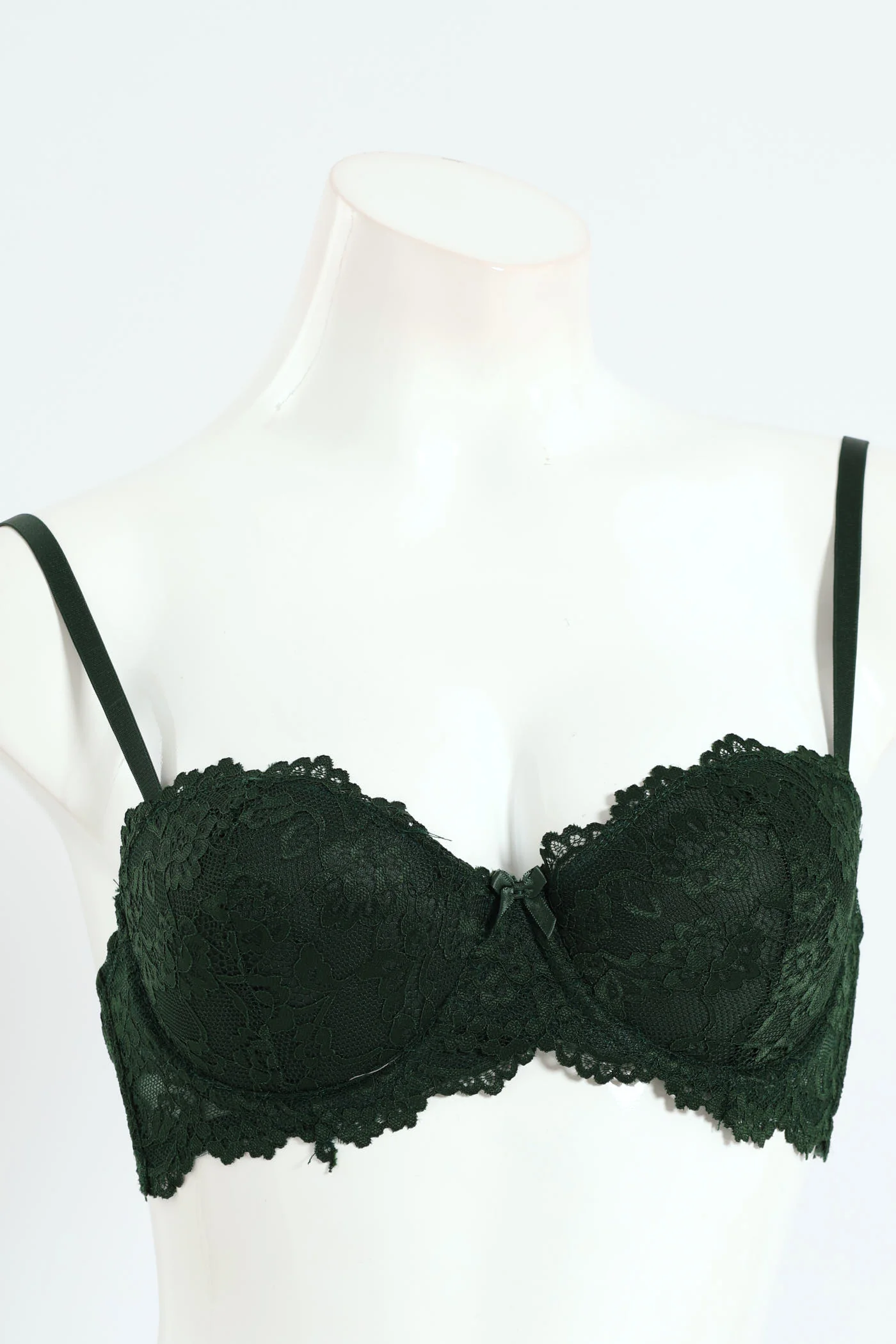 Twin Pack Lace Balconette Bra - Mountain View/Sepia Rose - Image 2