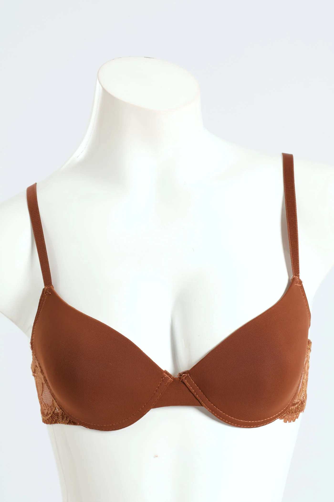 Twin Pack T-Shirt Bra - Pecan/Friar - Image 2