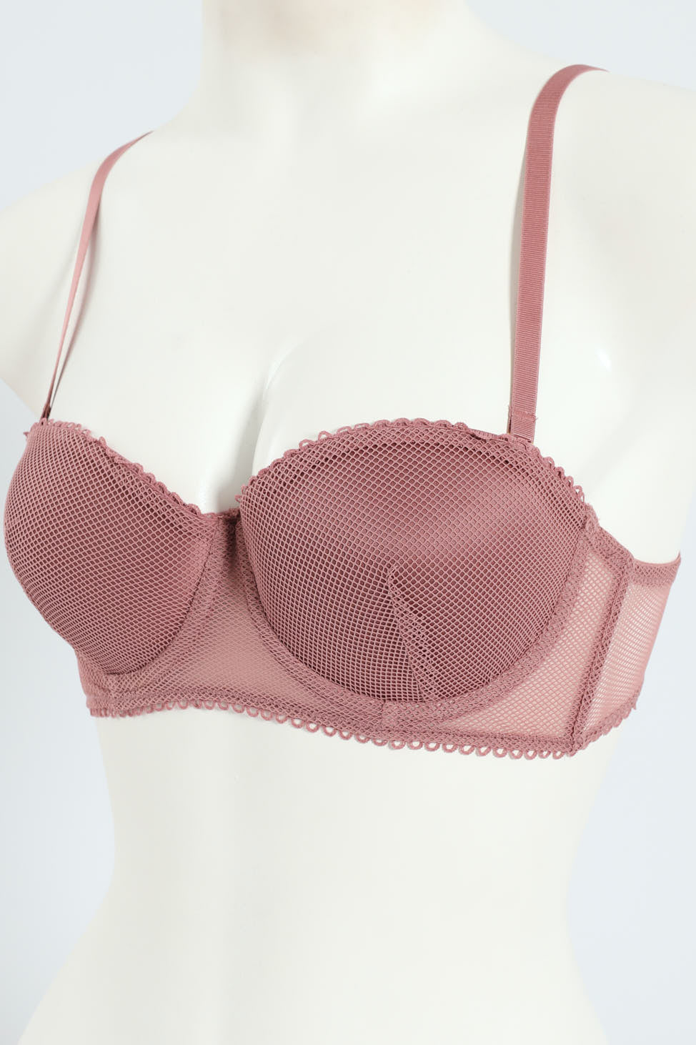 Twinpack Fishnet Balconette Bra - Image 4