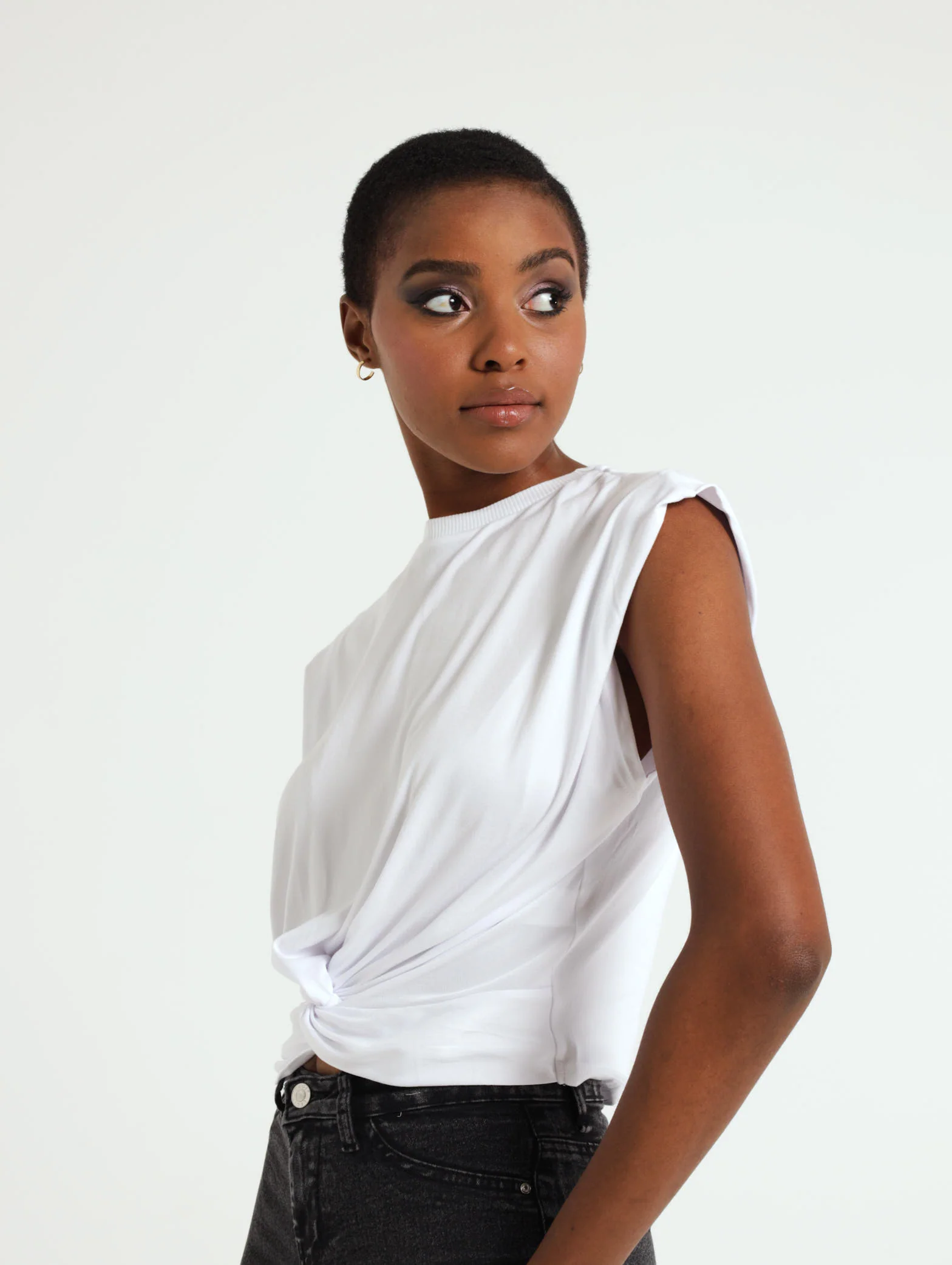Twist Front Boxy Tee - Image 2