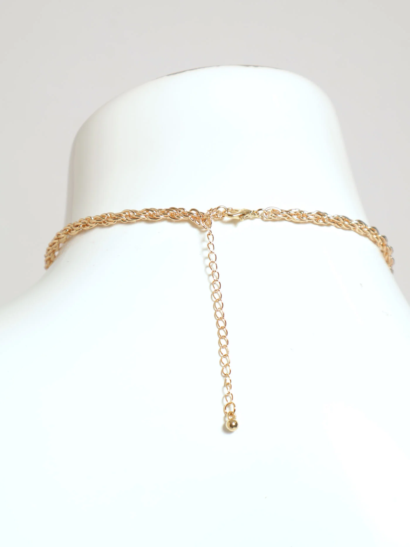 Twisted Statement Heart & Matching Earrings - Gold - Image 4