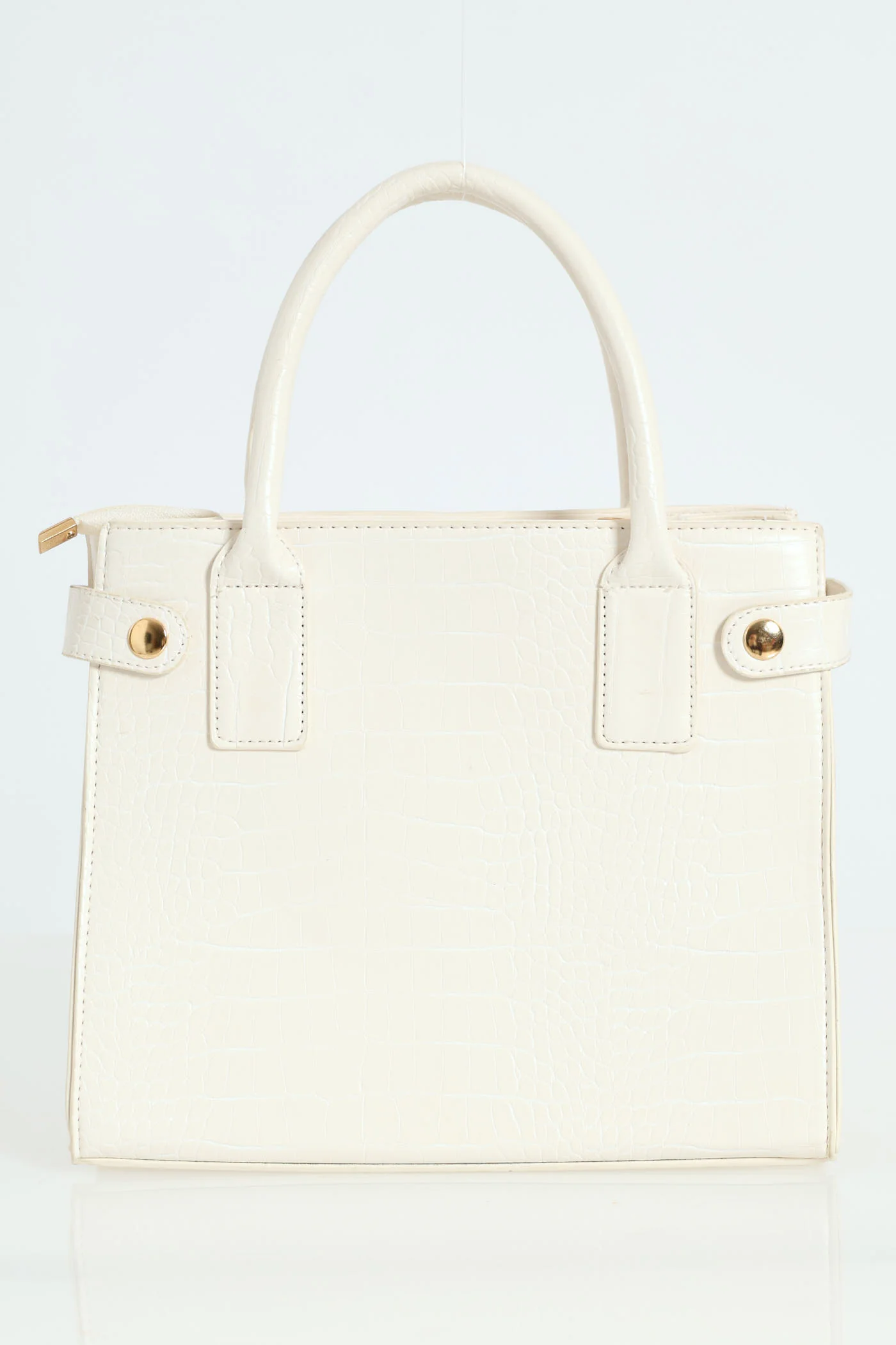 Update Lock & Chain Tote Bag - White - Image 6