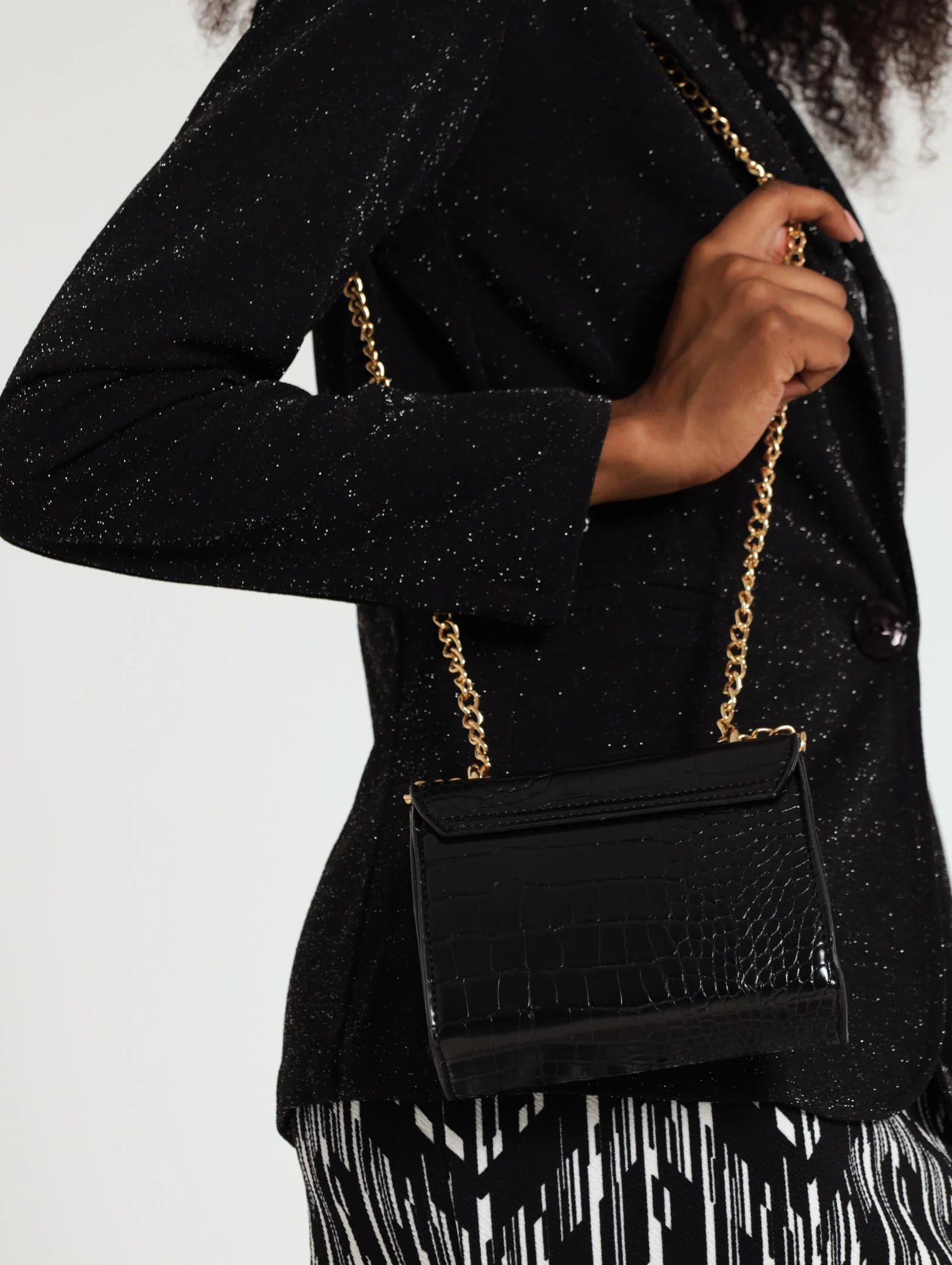 Covered Buckle Satchel - Image 2