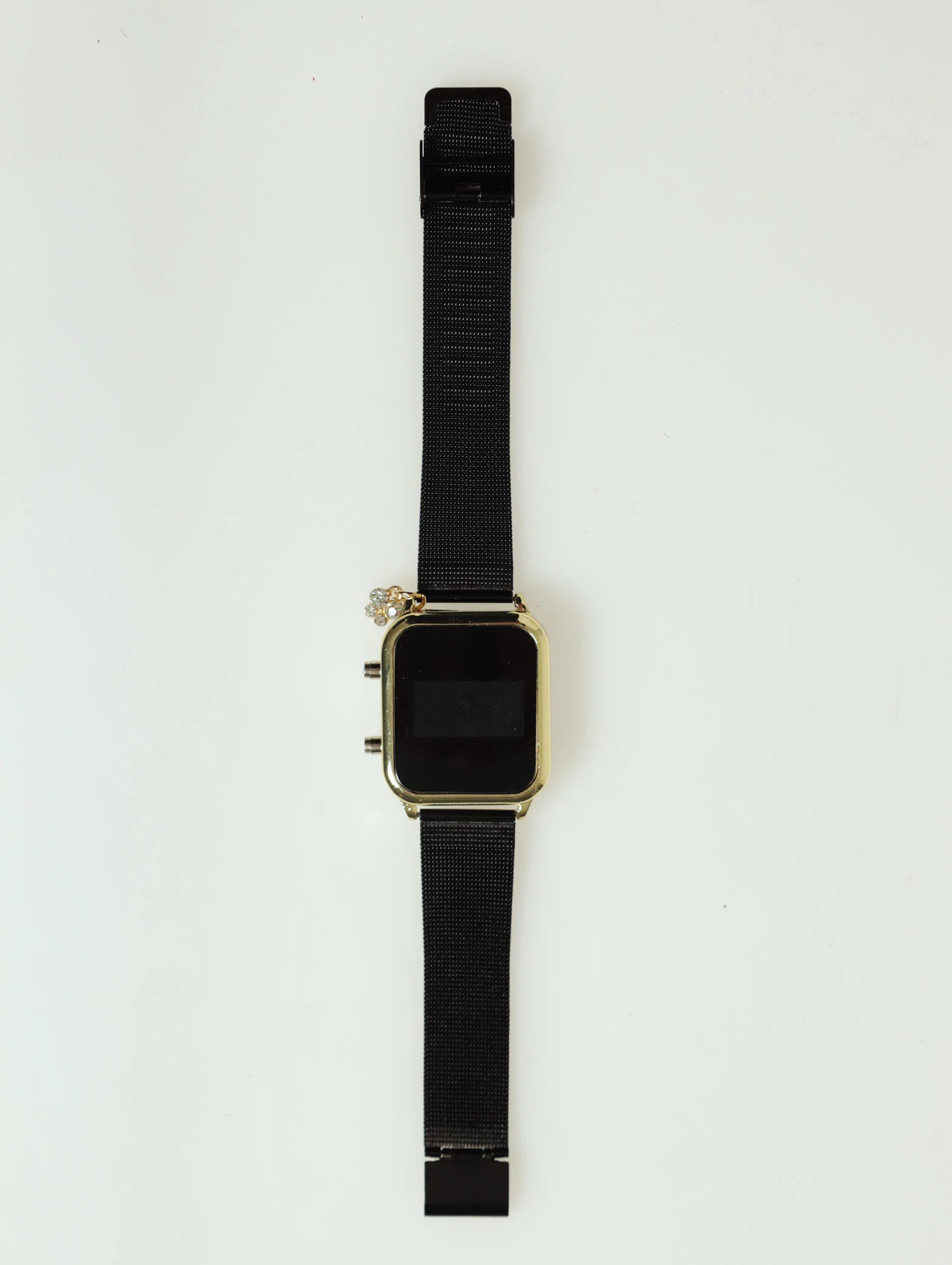 Updated Digital Charm Watch - Black