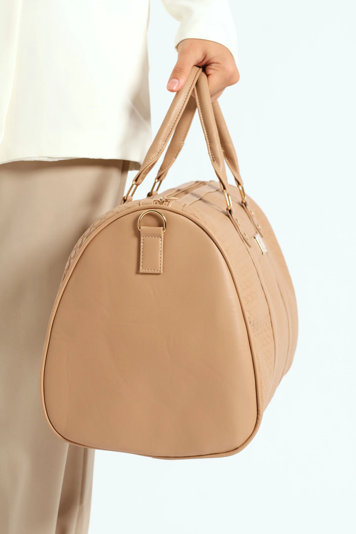 Updated Monogram Duffle Bag - Tan - Image 2