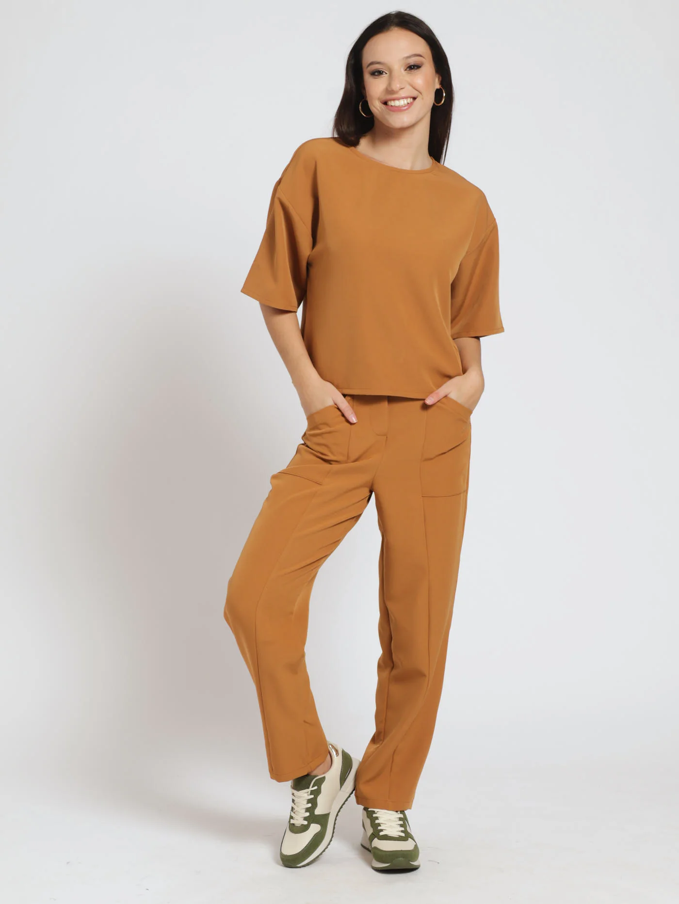 Utility Barbi Pants - Caramel - Image 4
