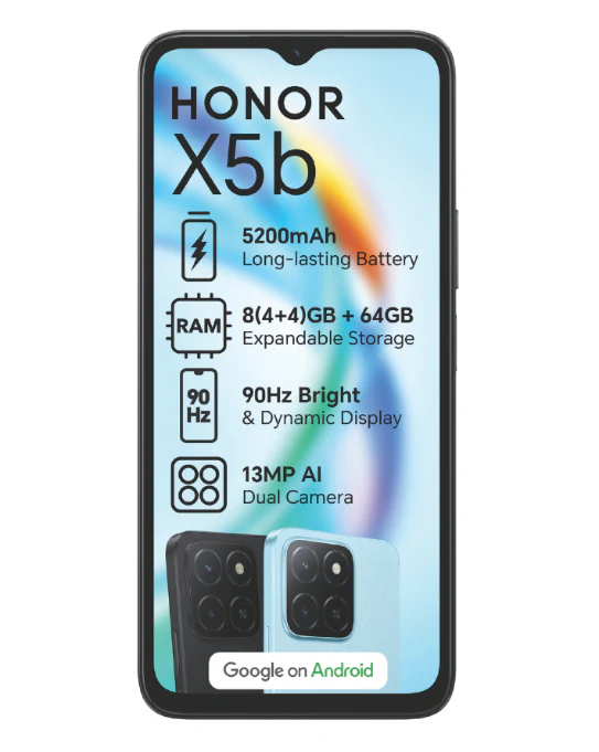 X5b 64GB Dual Sim Black Cellphone Vodacom