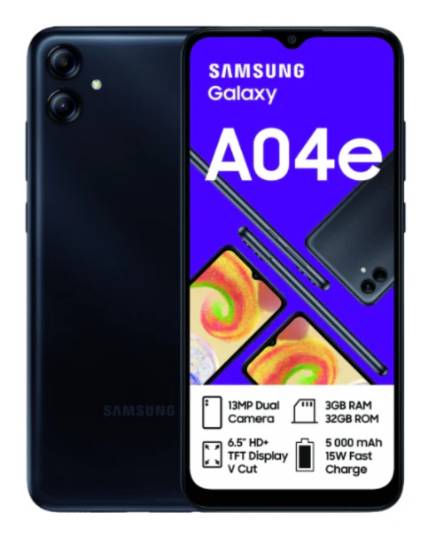 Galaxy A04E Dual Sim Cellphone Vodacom