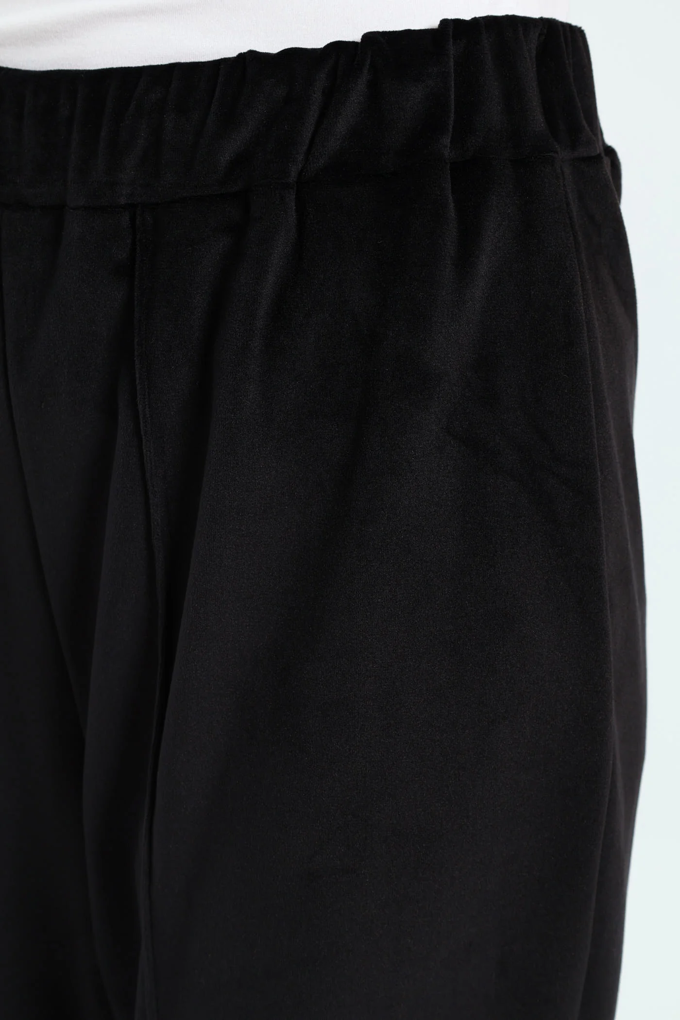 Velour Jogger - Black - Image 4