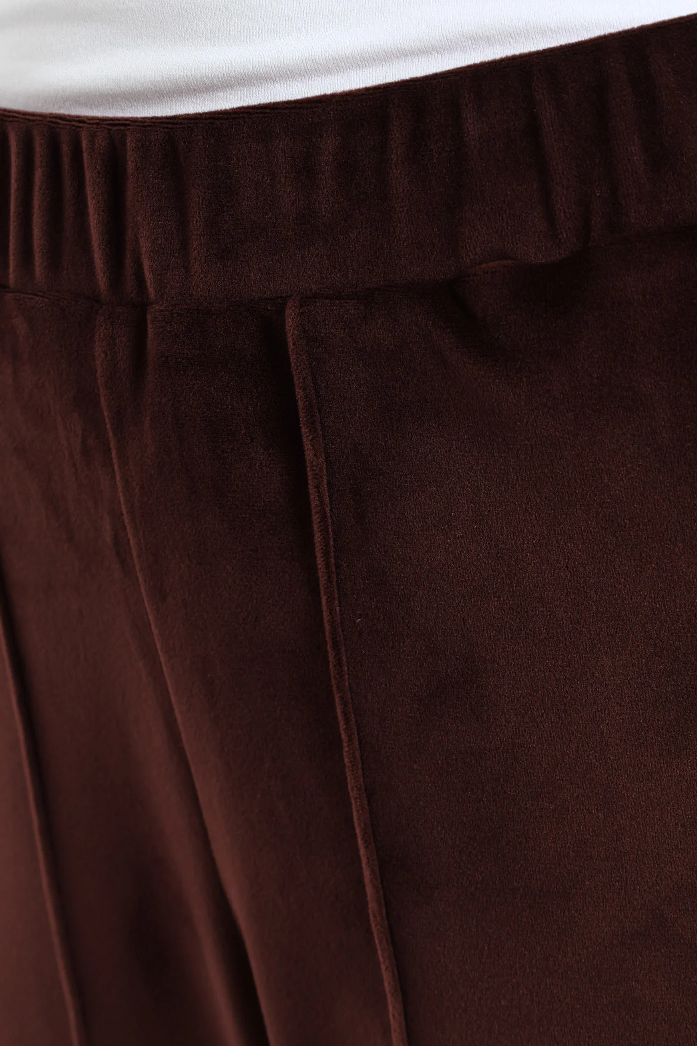 Velour Jogger - Chocolate - Image 5
