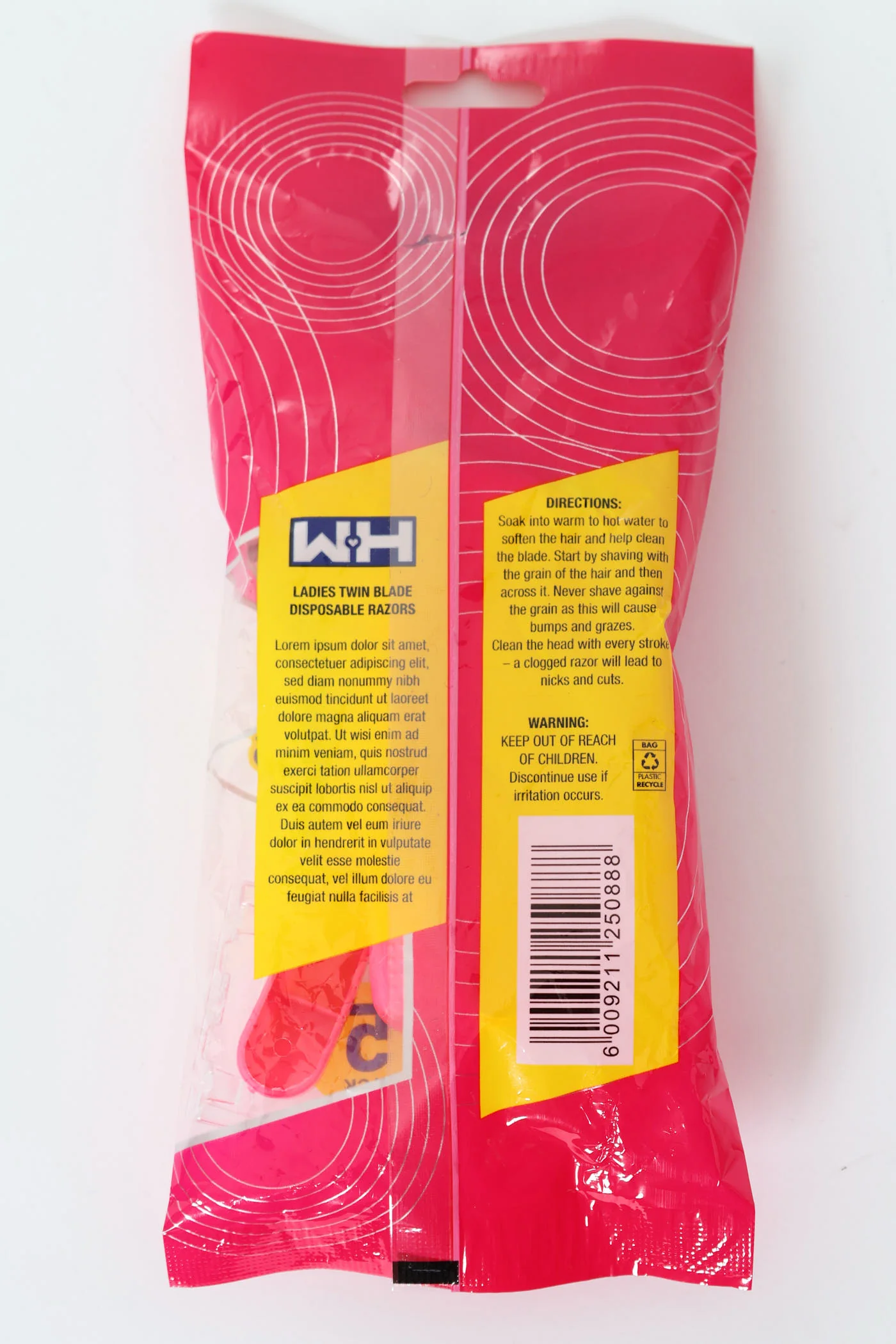 Warmheart 5 Pack Female Razors - Image 2