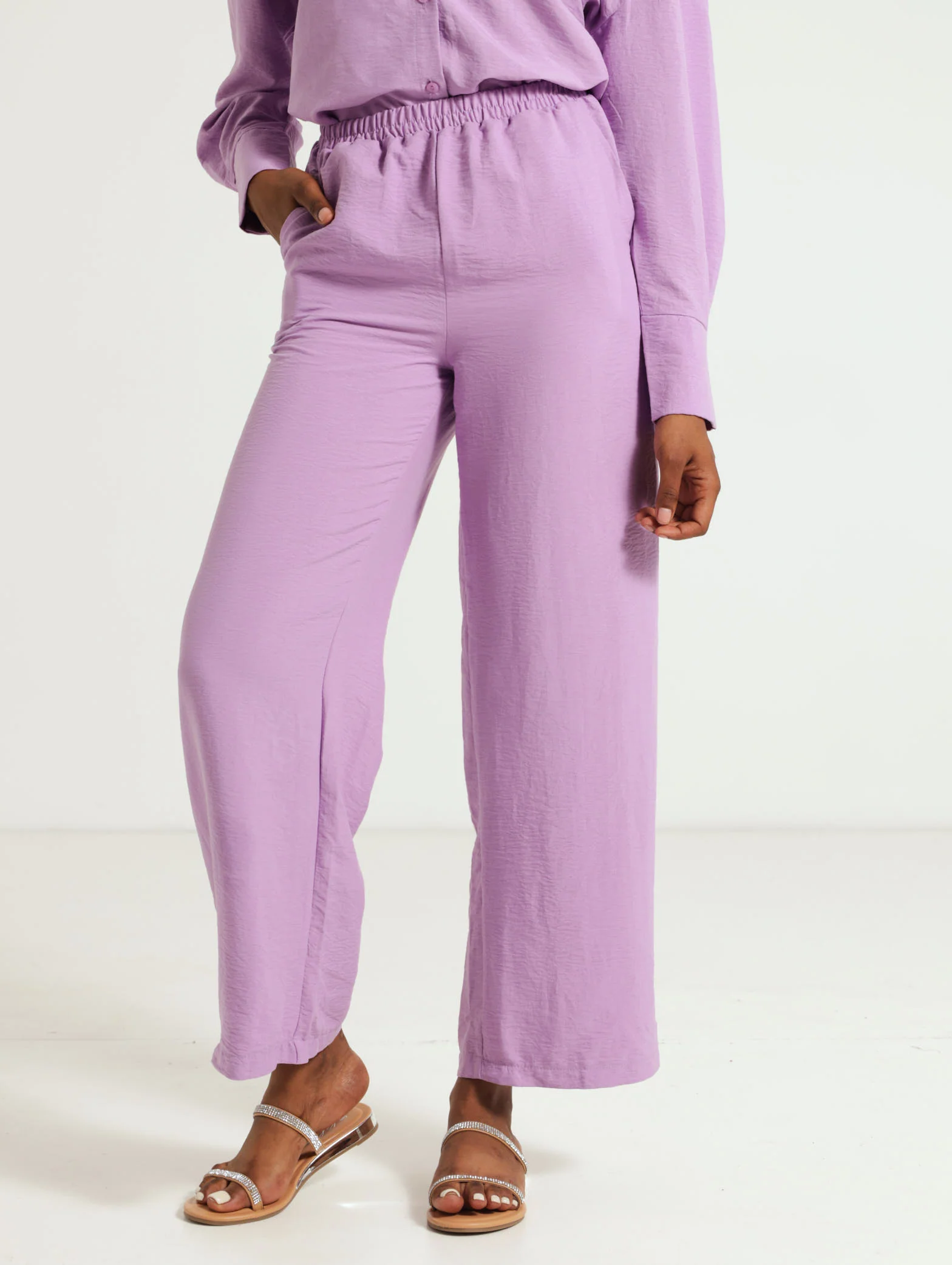 Wide Leg Easy Pants
