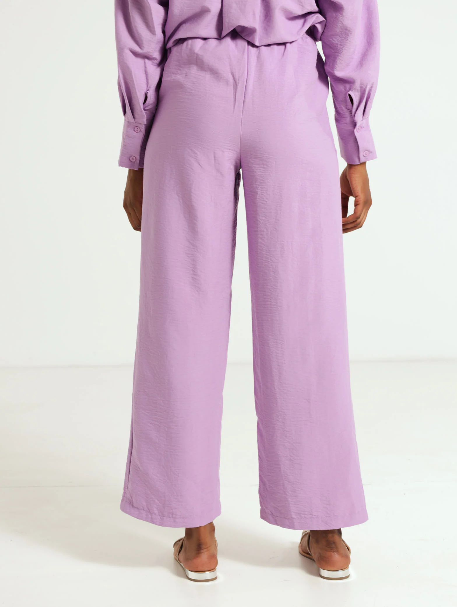 Wide Leg Easy Pants - Image 4