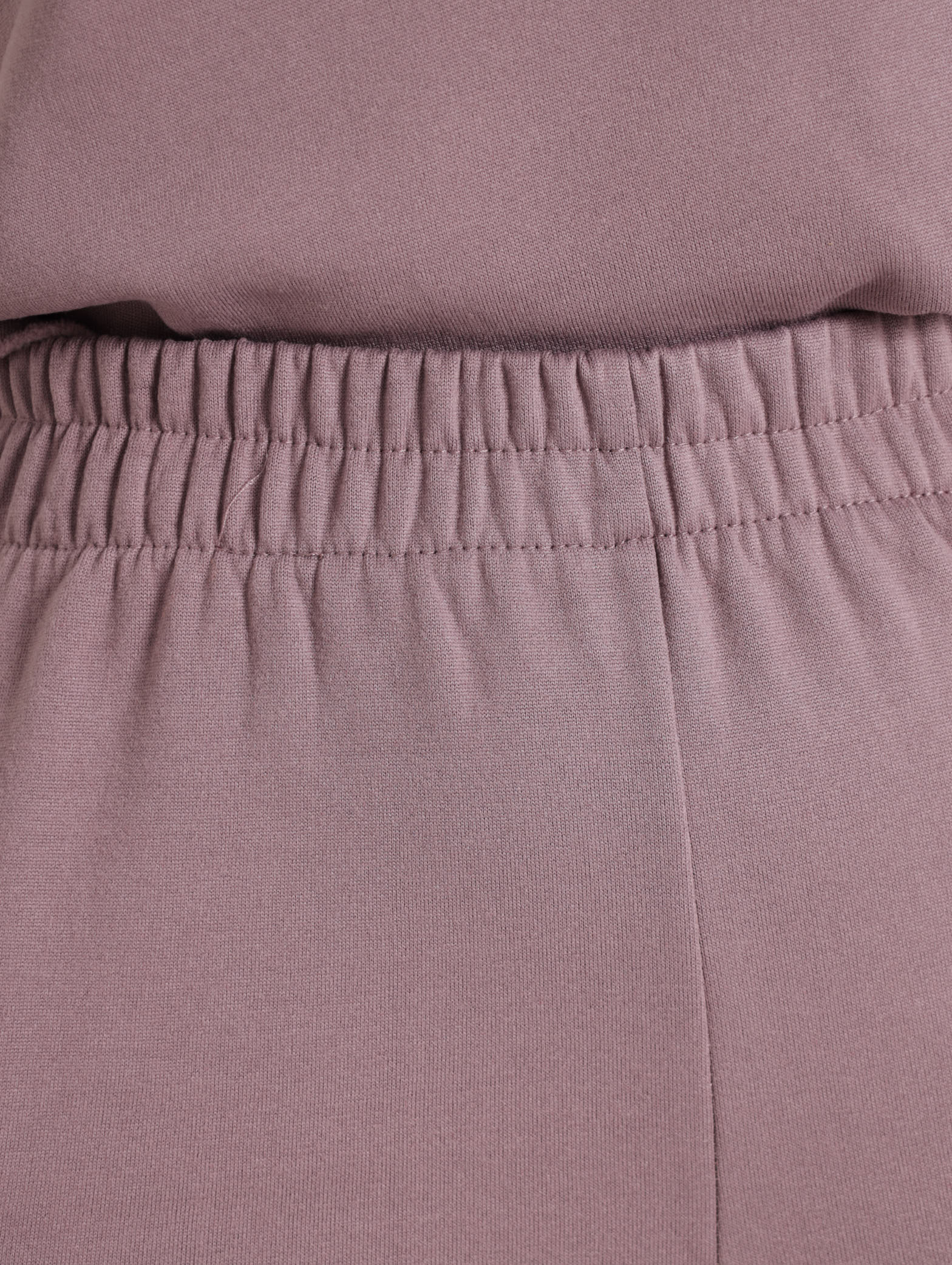 Wide Leg Fleece Active Bottoms - Grape - Image 5