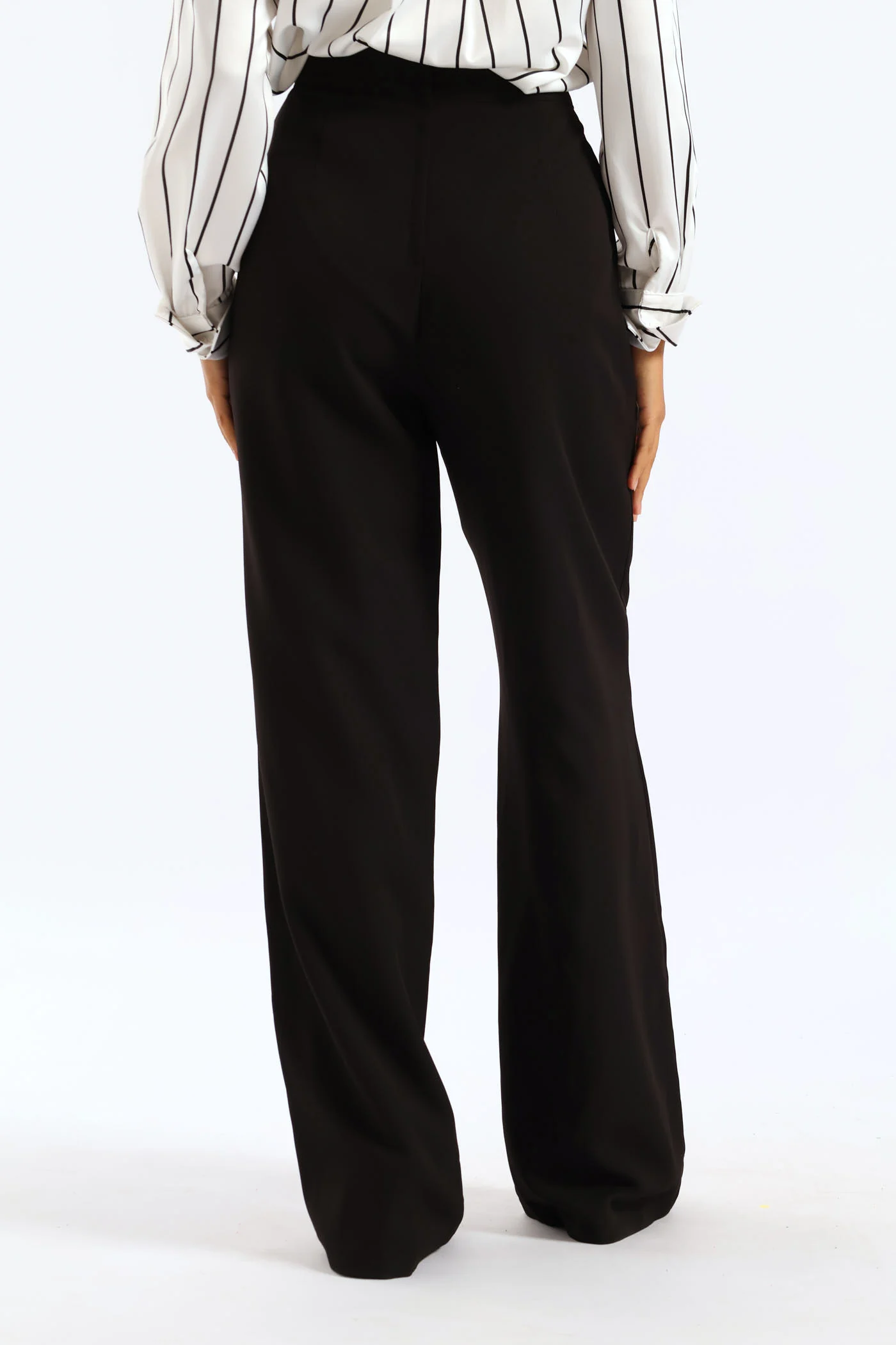 Wide Leg Pants - Black - Image 5