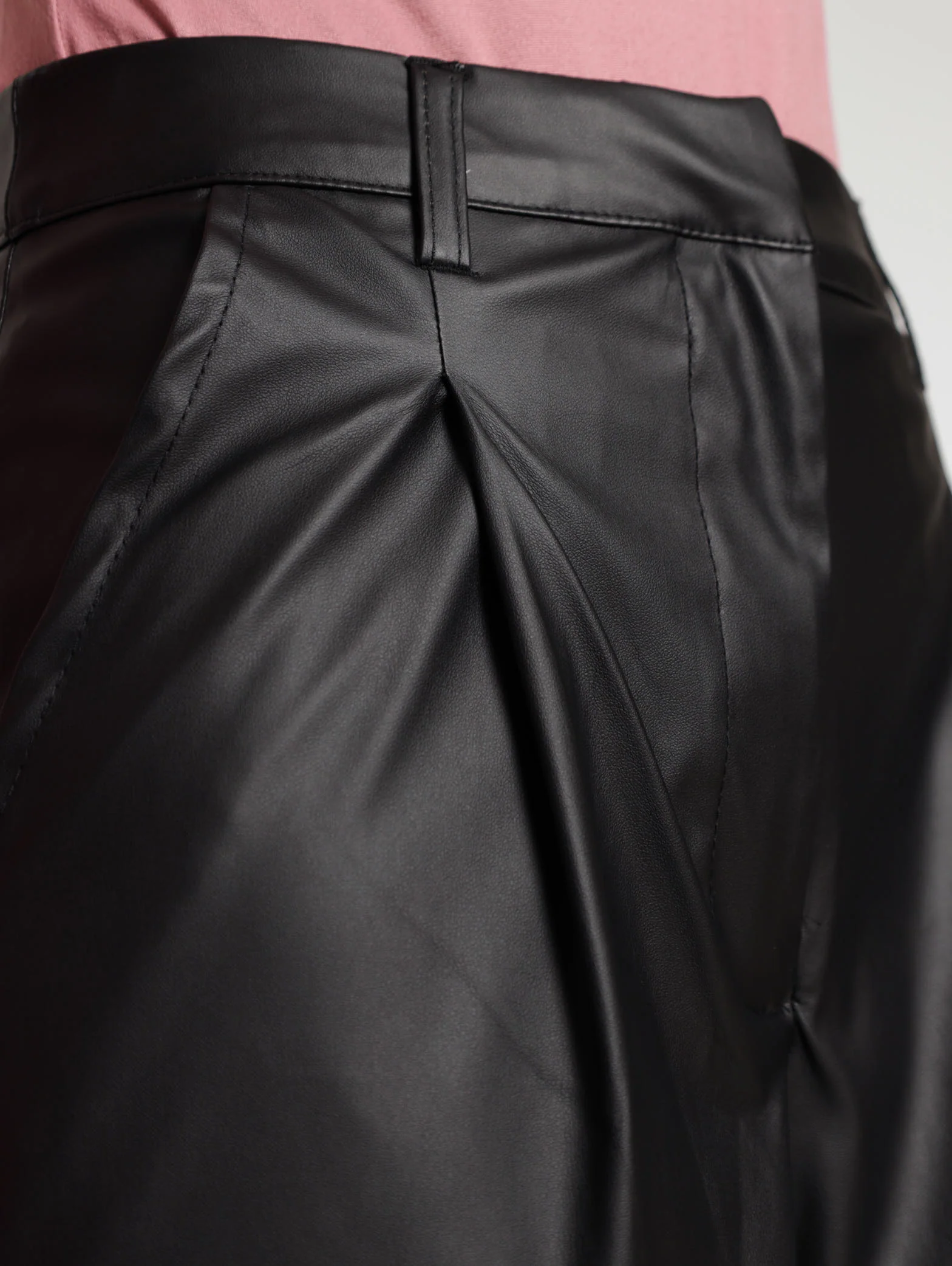 Wide Leg Pu Pant - Image 5