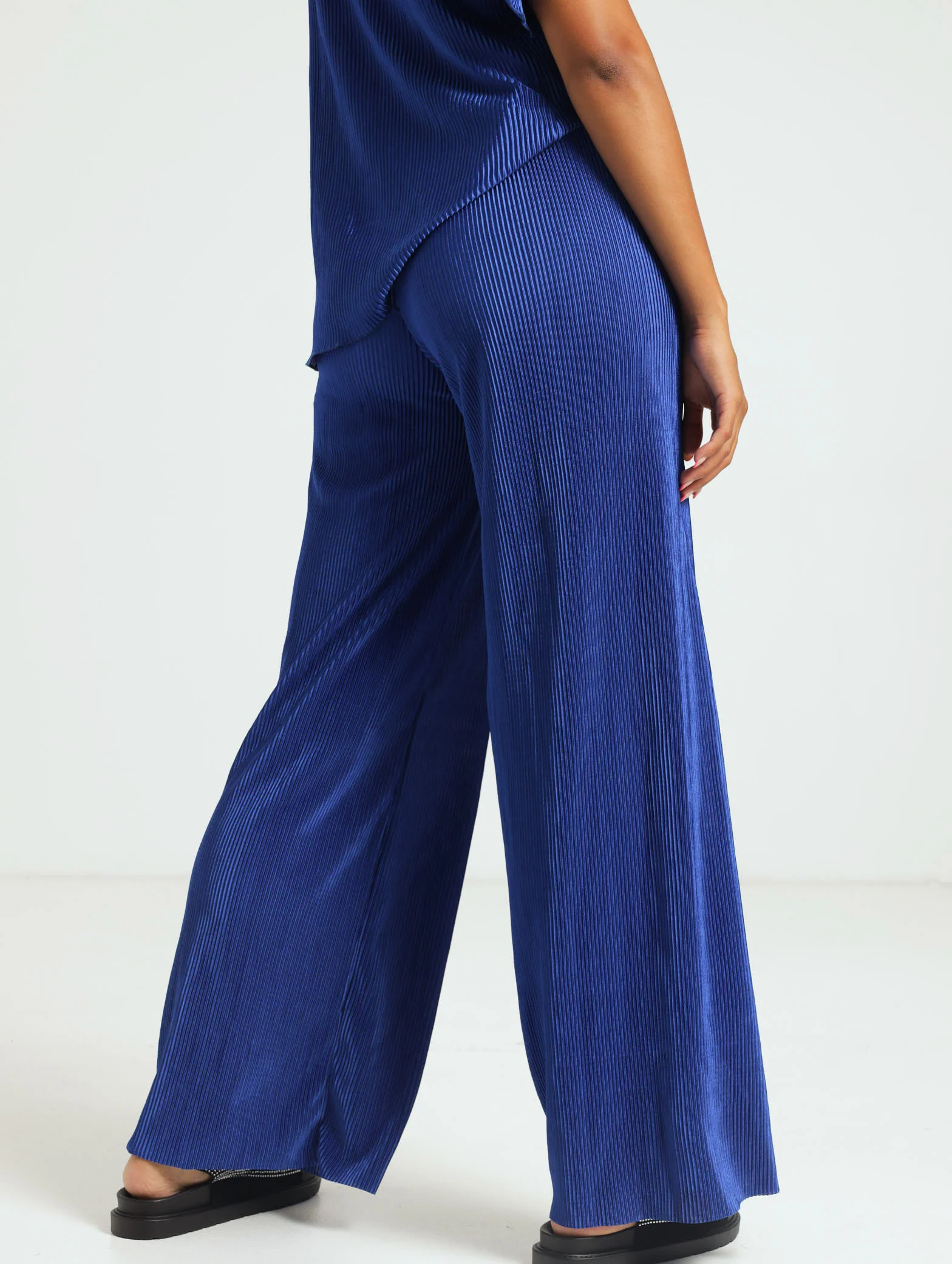 Wideleg Bodre Pants - Cobalt - Image 4