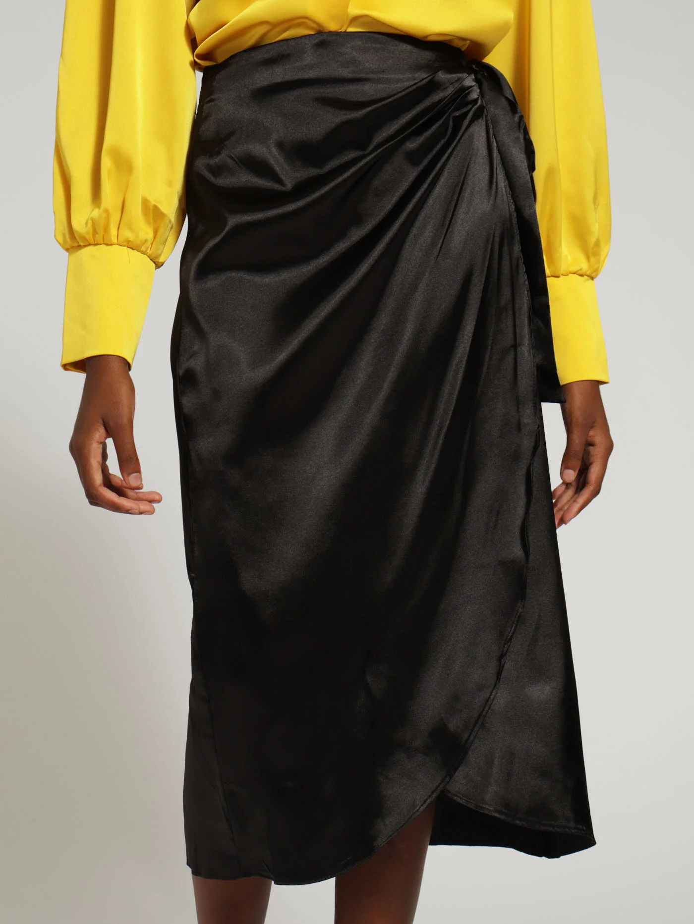Wrap Skirt - Black