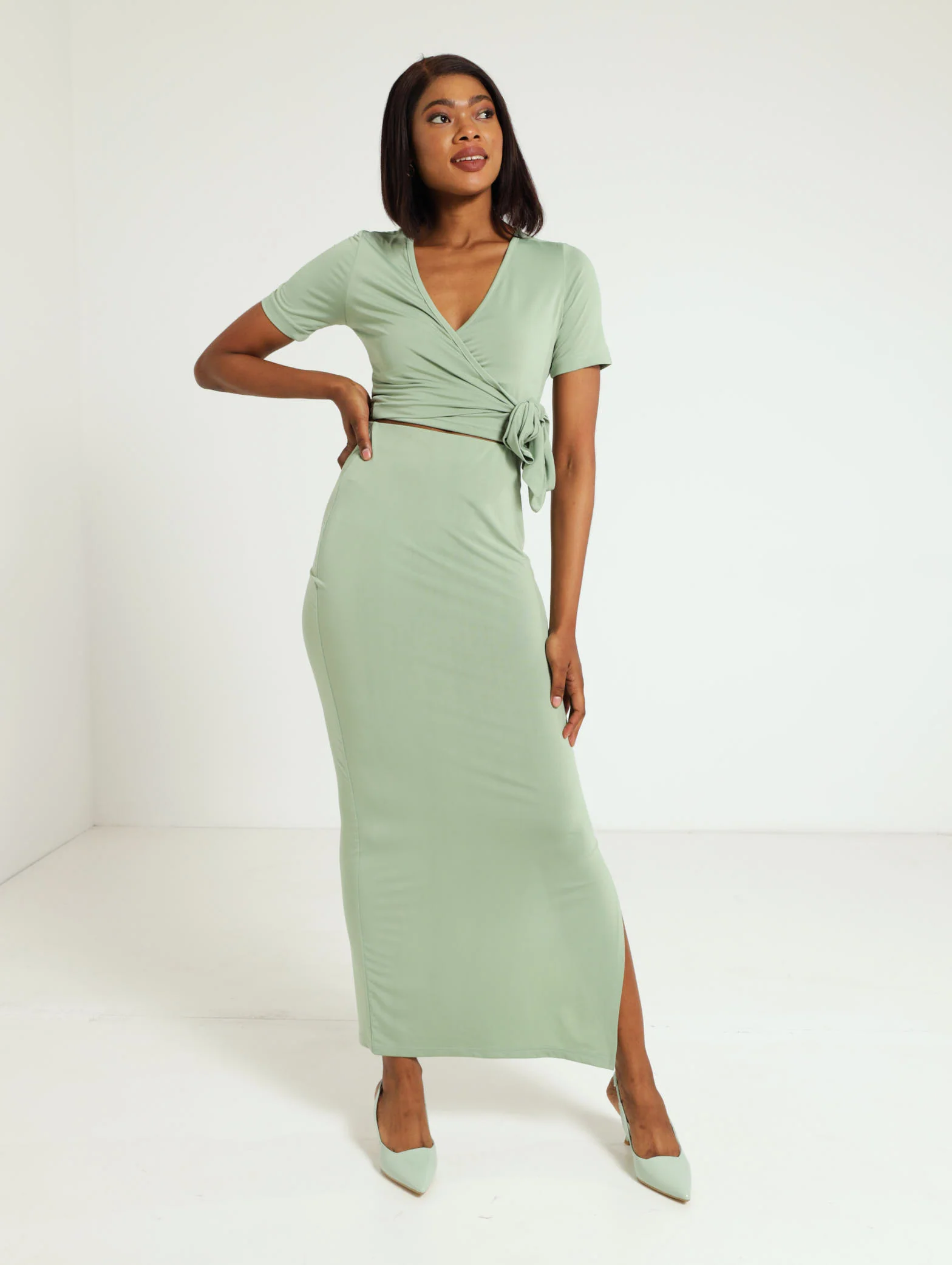 Wrap Slinky Top - Image 2