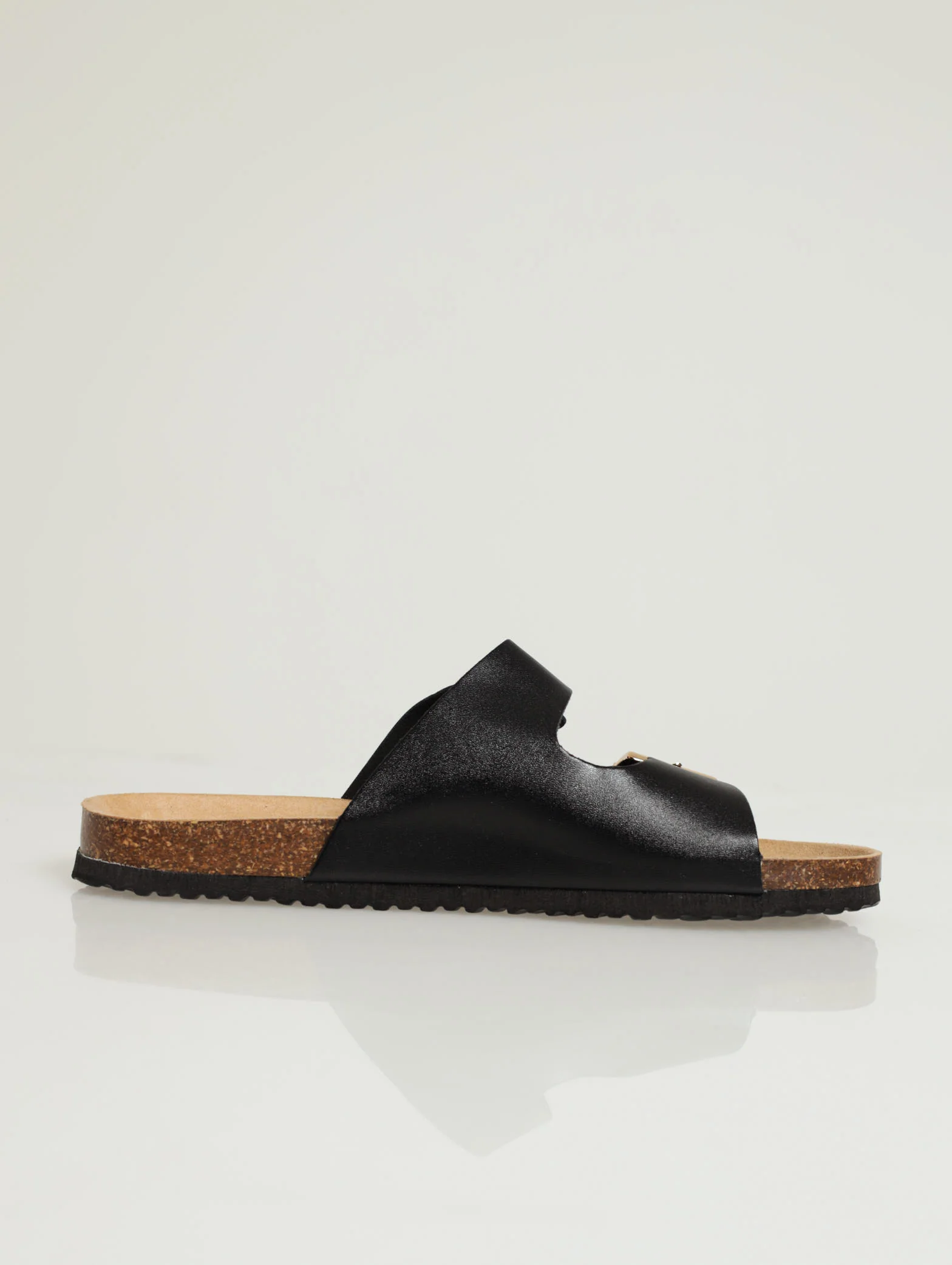 X-Buckle With Chain Two Strap Sandal - Image 3